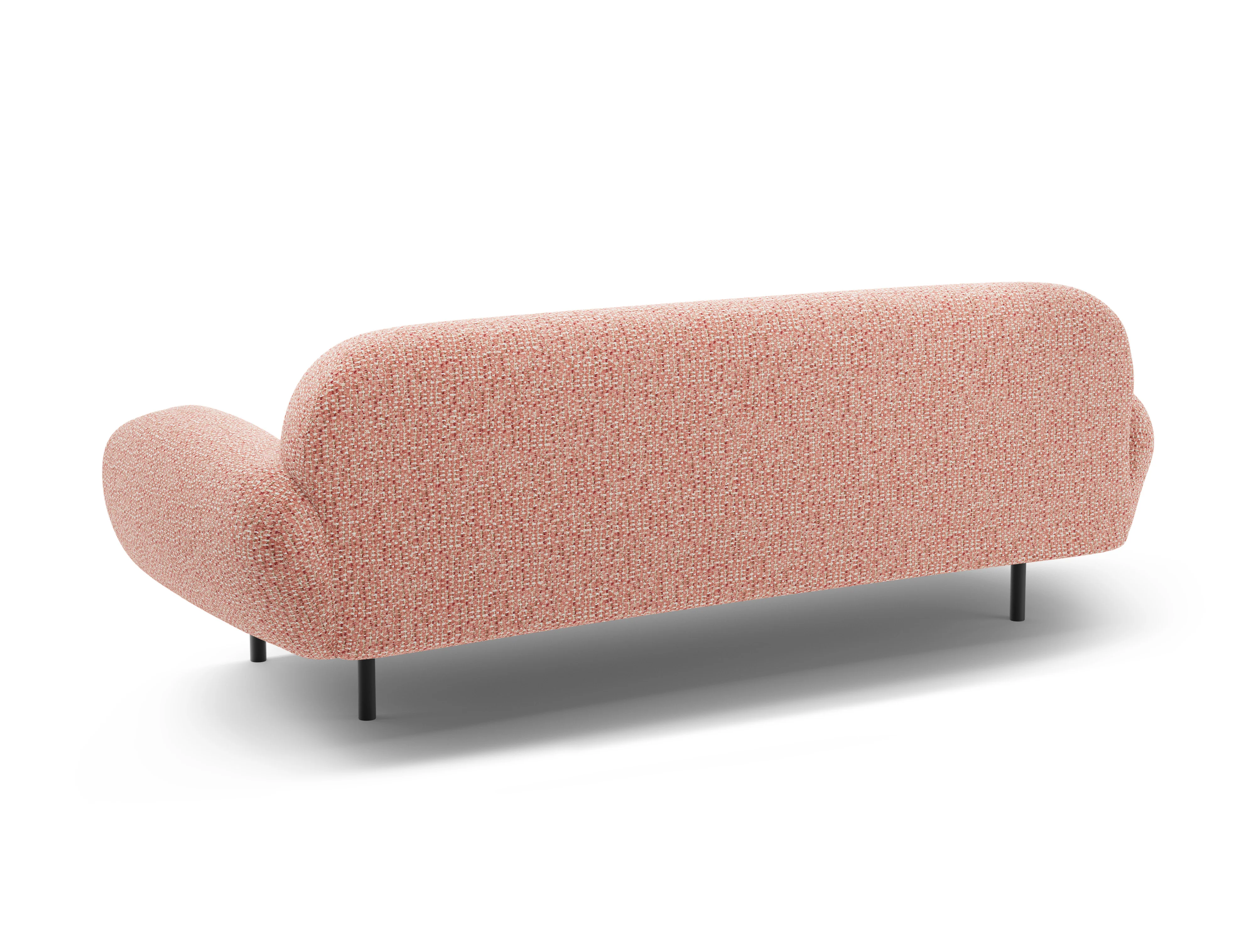 Sofa 3-osobowa POPPY różowy szenil - Image 4
