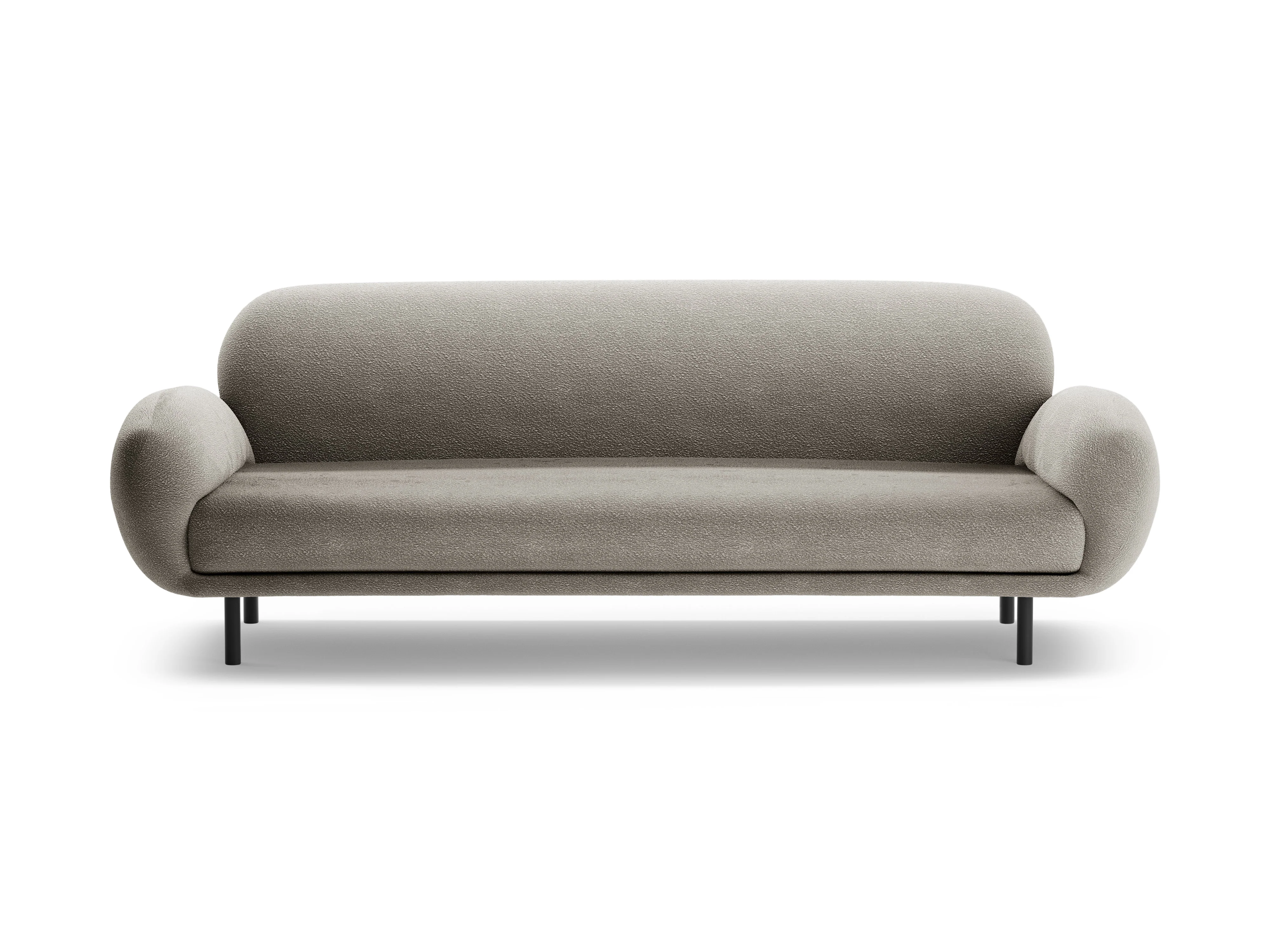 Sofa 3-osobowa POPPY szary boucle - Image 3