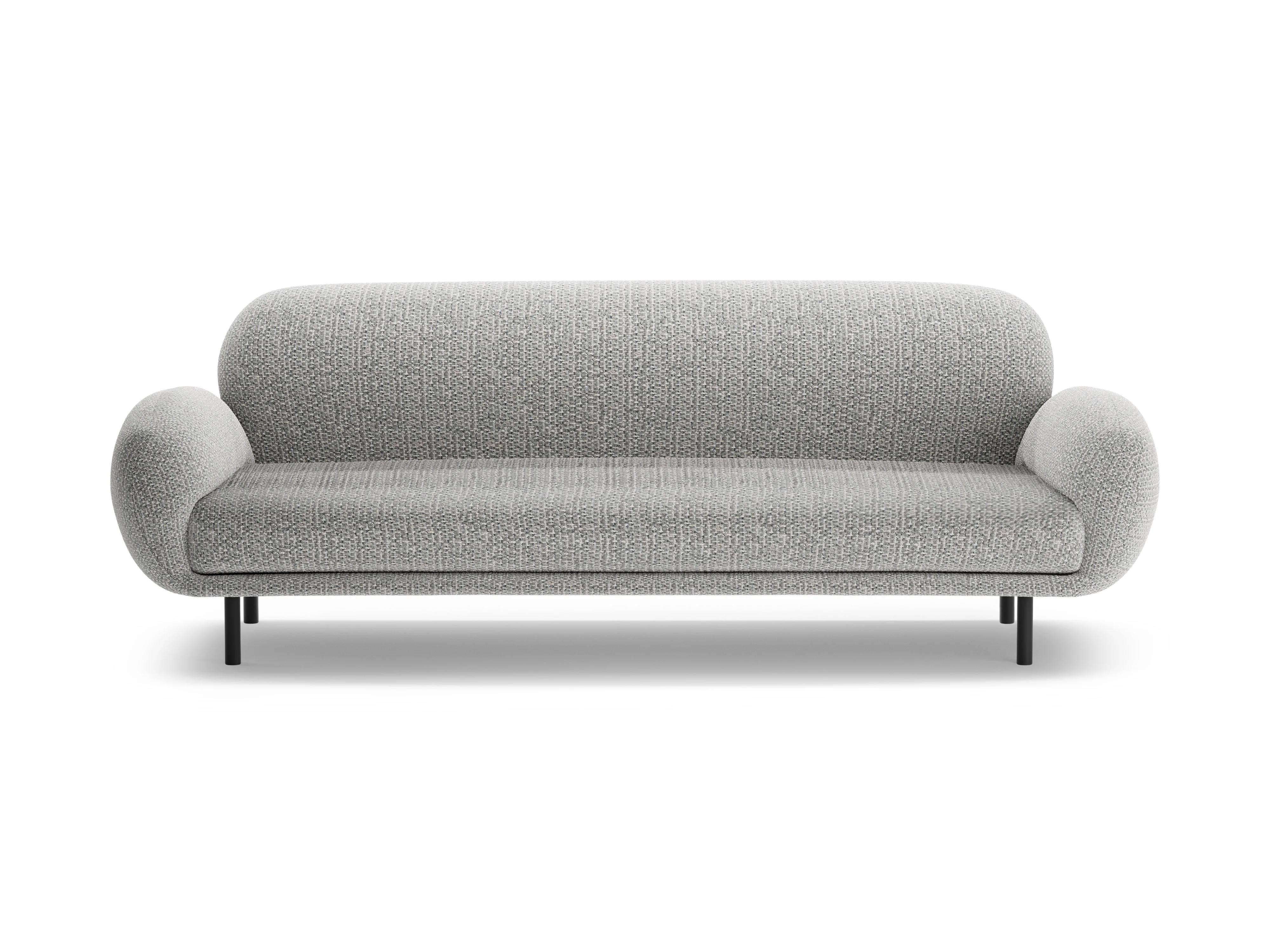Sofa 3-osobowa POPPY szary szenil - Image 3