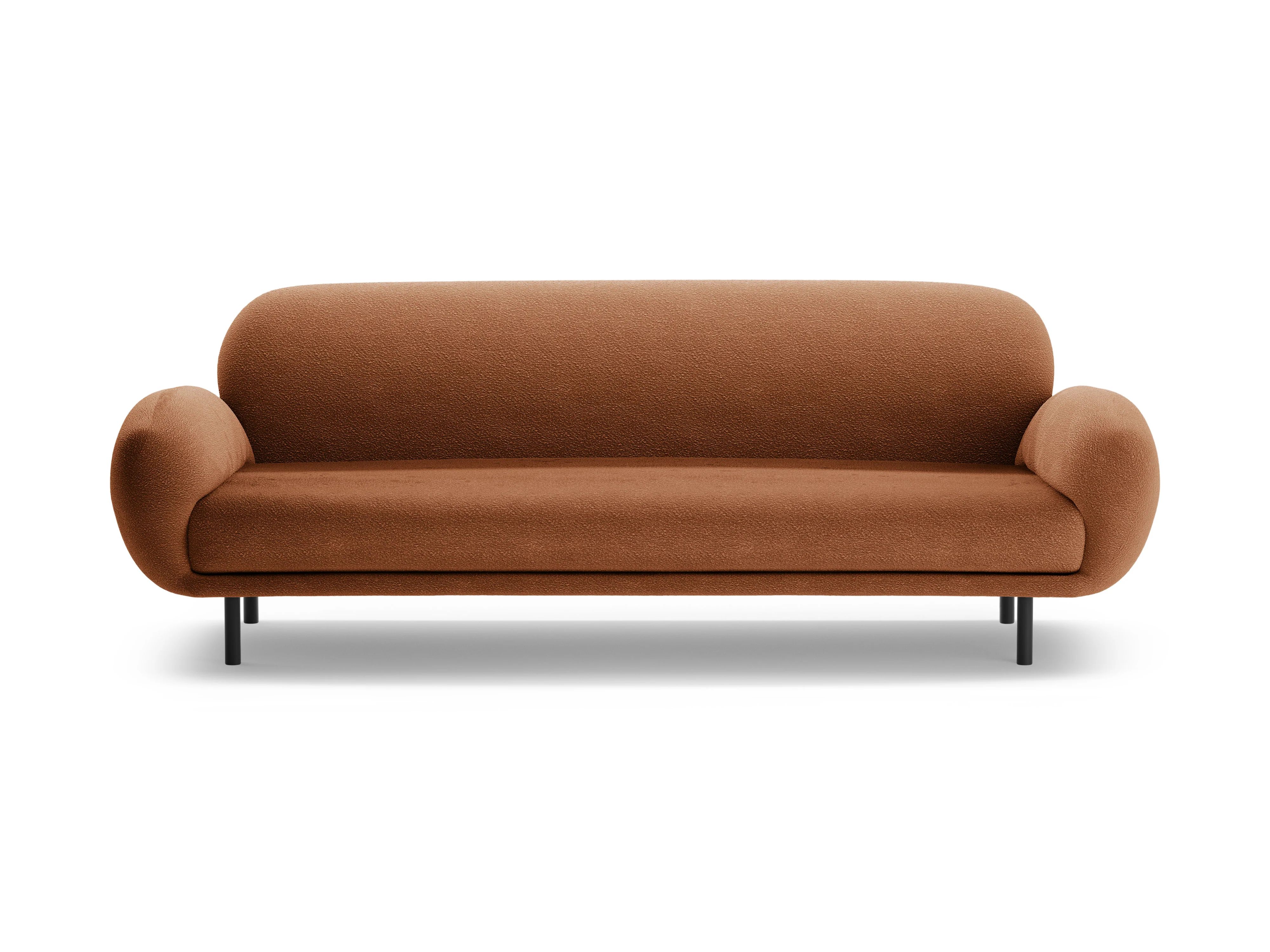 Sofa 3-osobowa POPPY terracotta boucle - Image 3