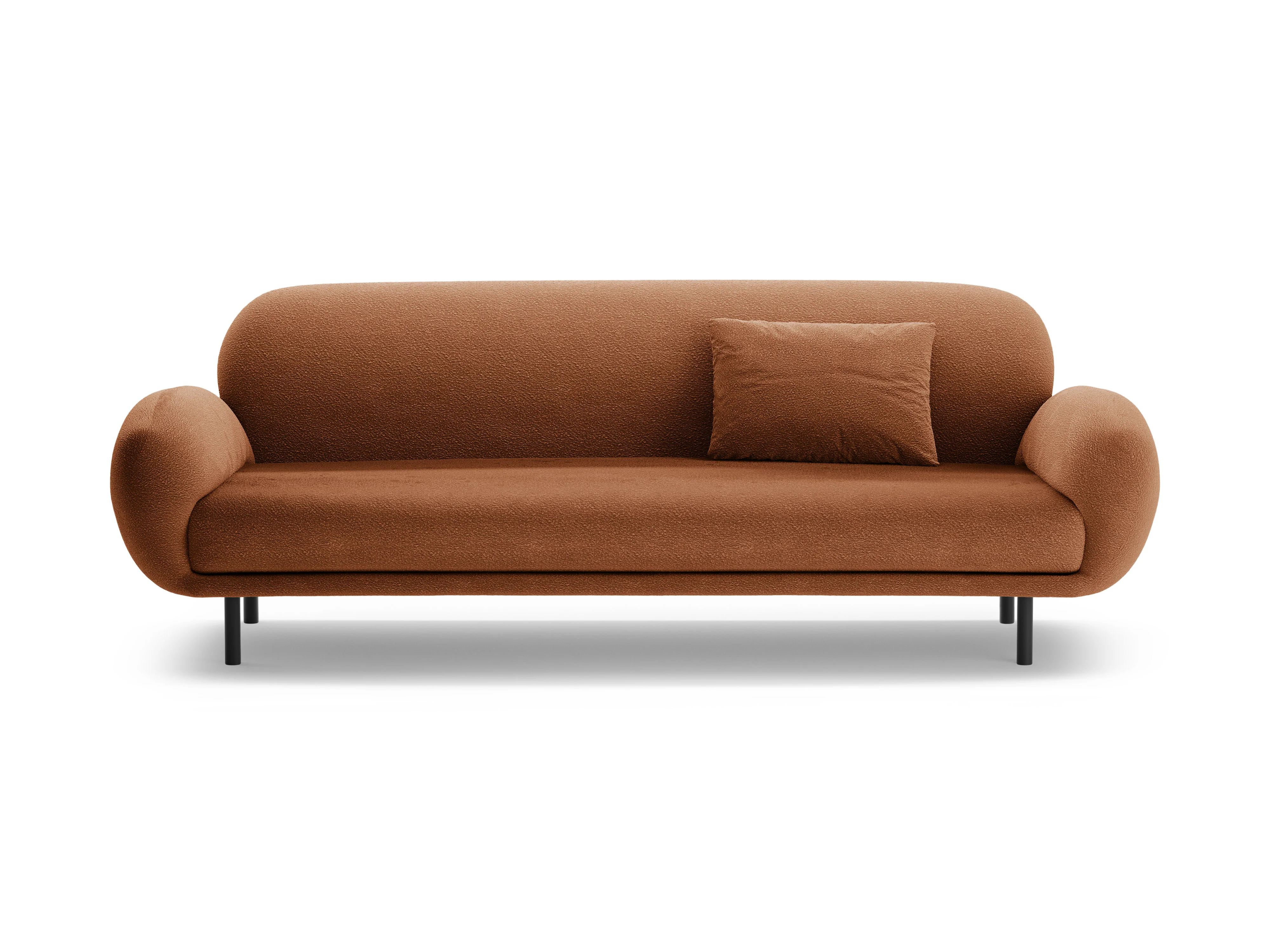 Sofa 3-osobowa POPPY terracotta boucle - Image 5