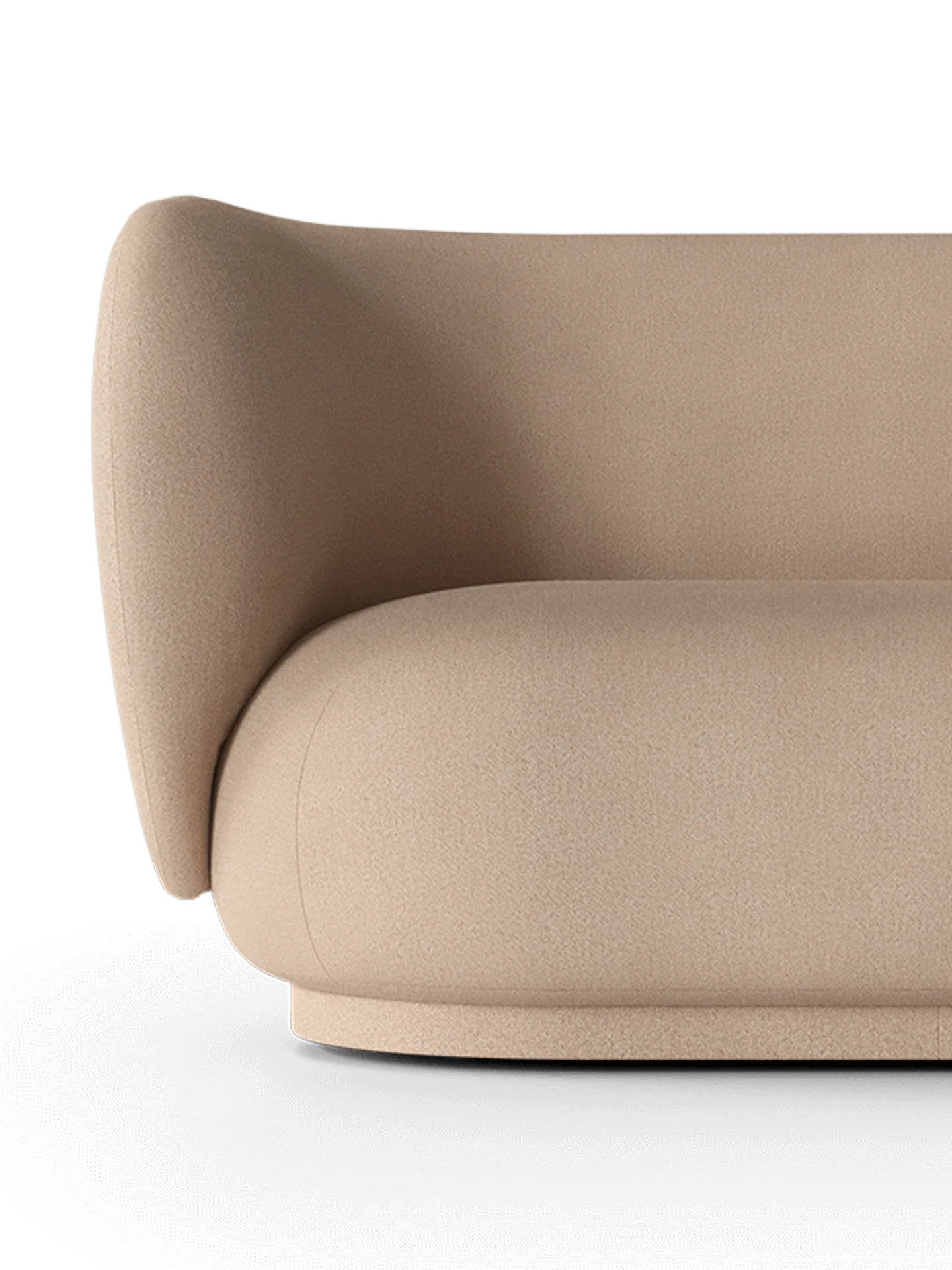Sofa 3-osobowa RICO Brushed piaskowy - Poekspozycyjna - Image 2