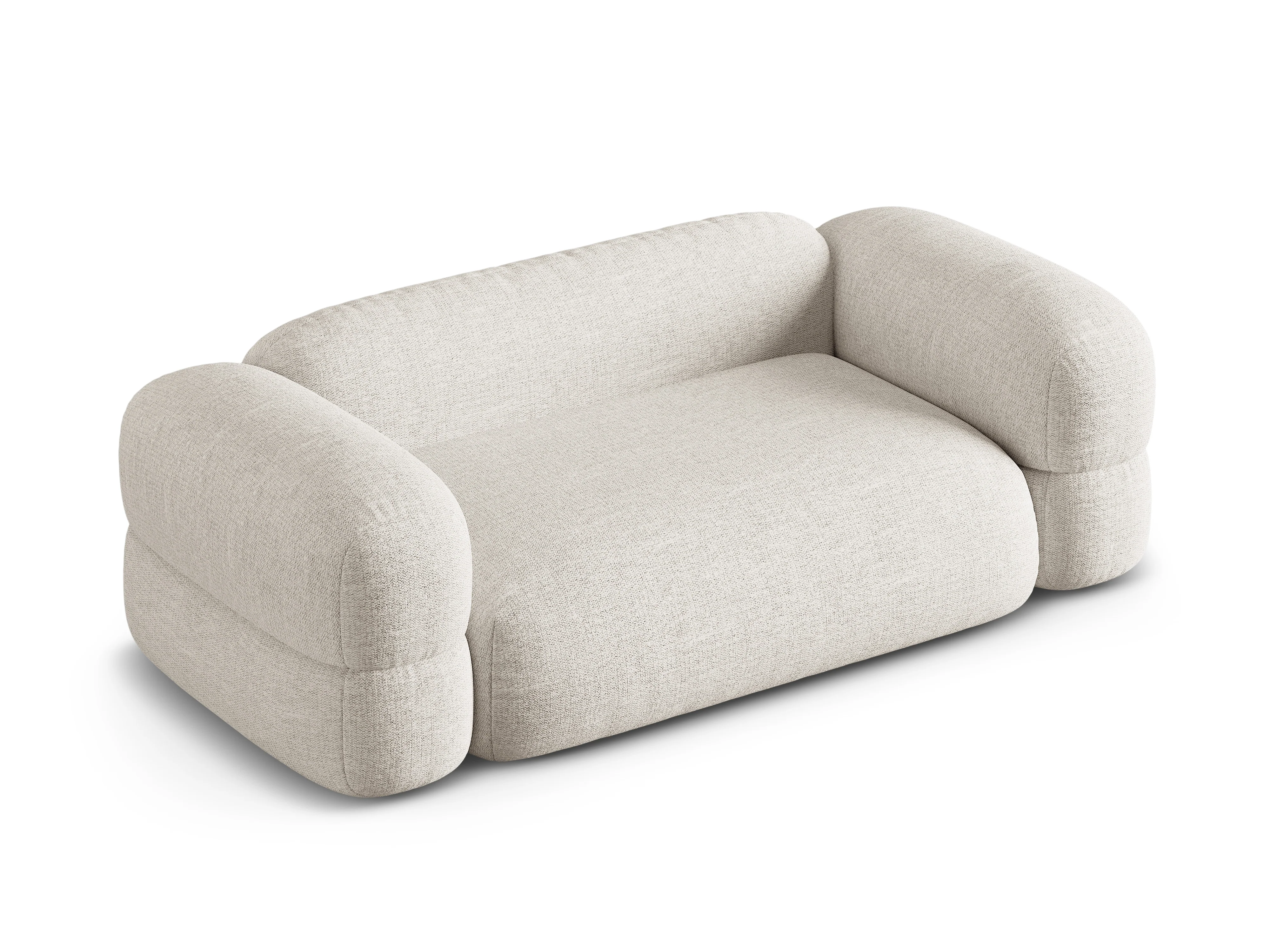 Sofa 3-osobowa ROGER beżowy szenil - Image 4
