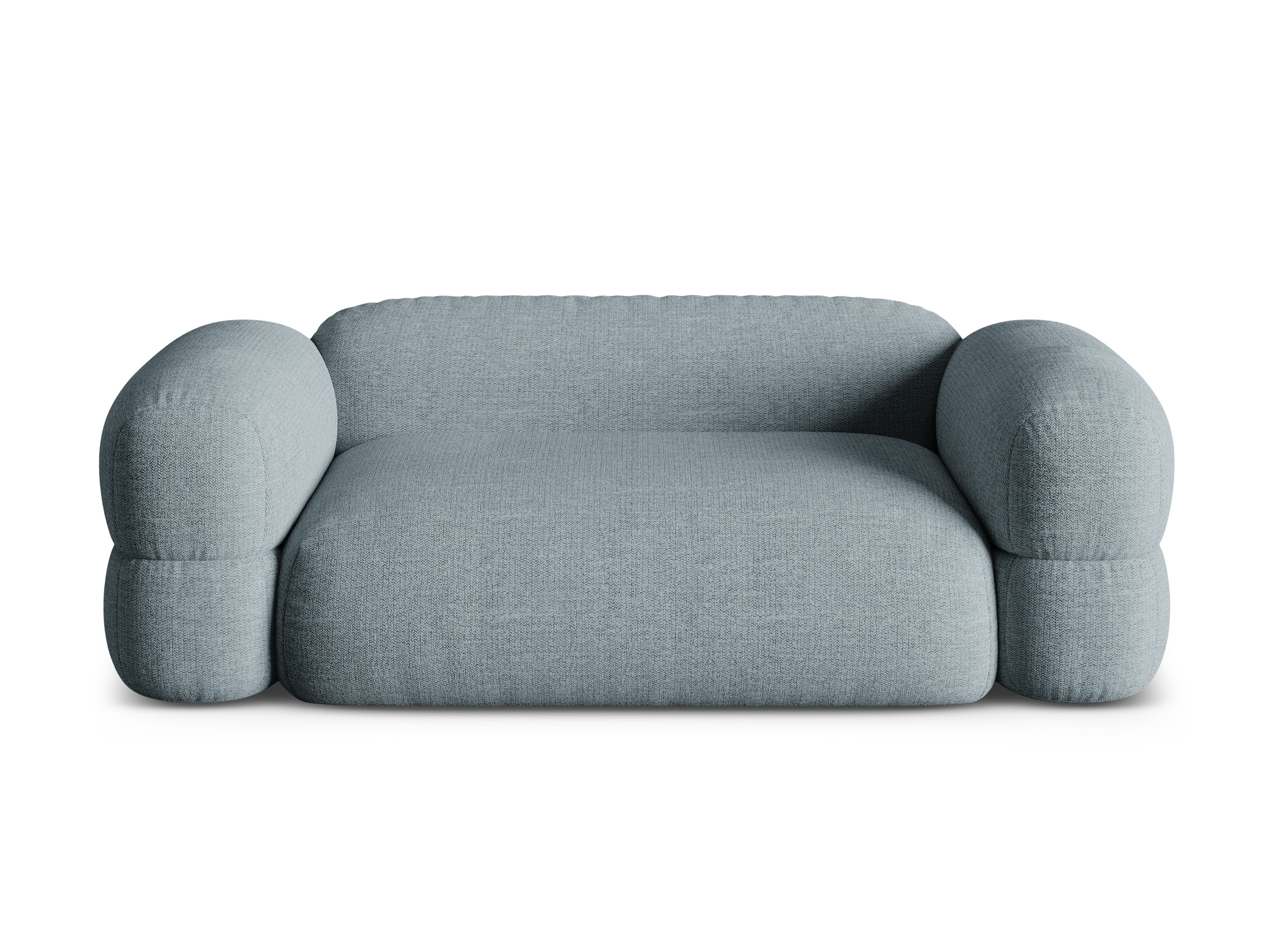 Sofa 3-osobowa ROGER błękitny szenil - Image 3
