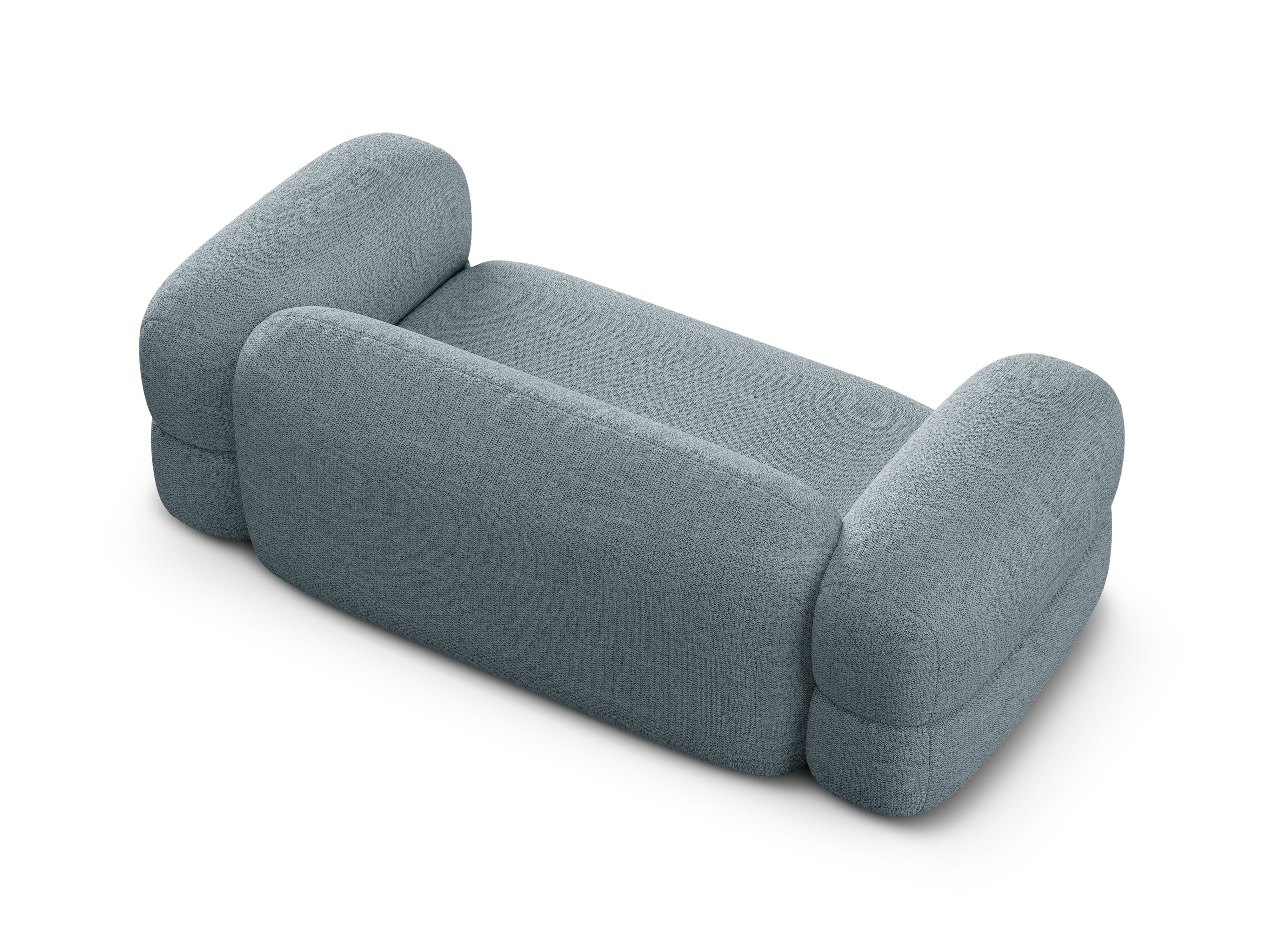 Sofa 3-osobowa ROGER błękitny szenil - Image 5