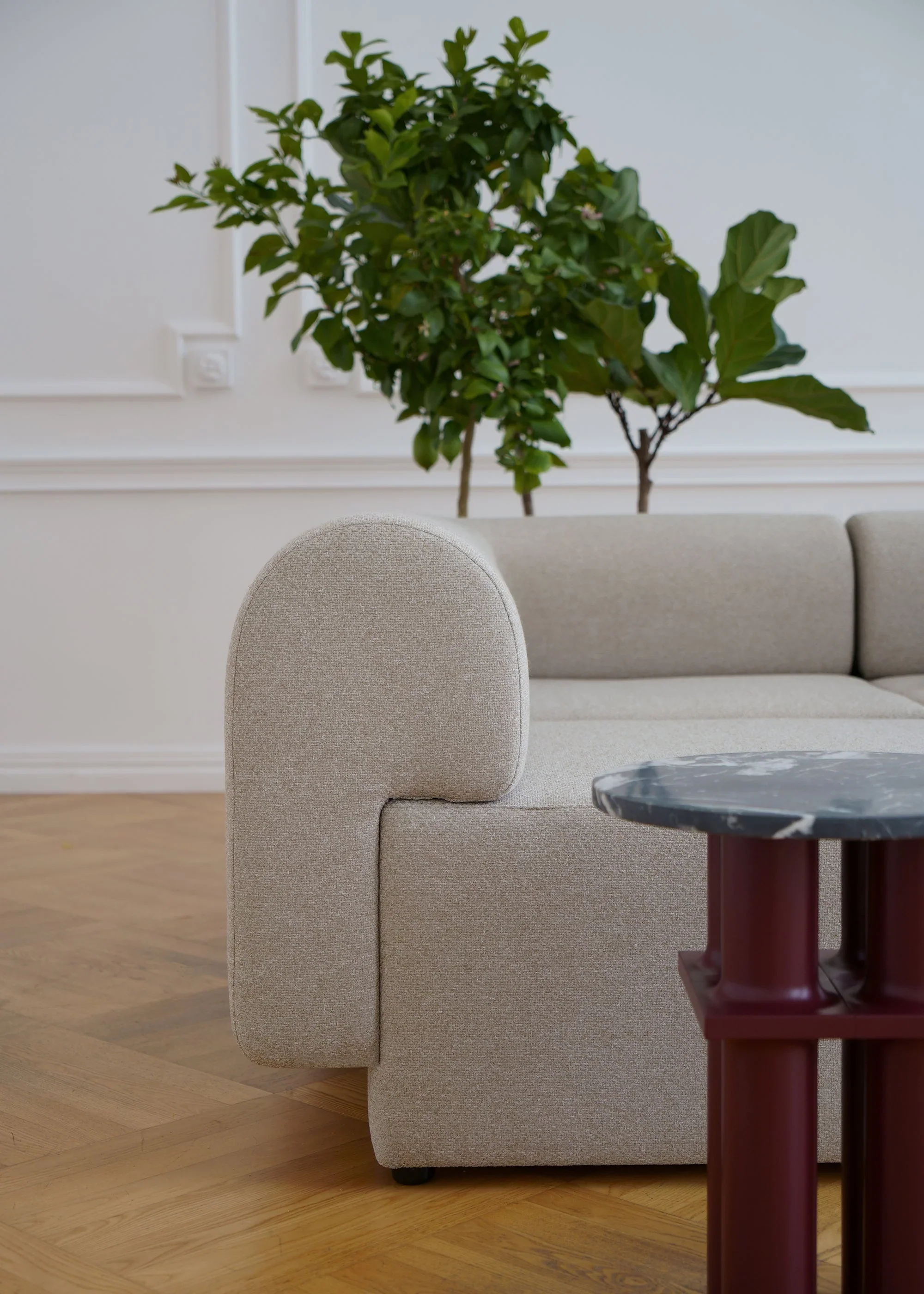 Sofa 3-osobowa TORI rdzawy - Image 5