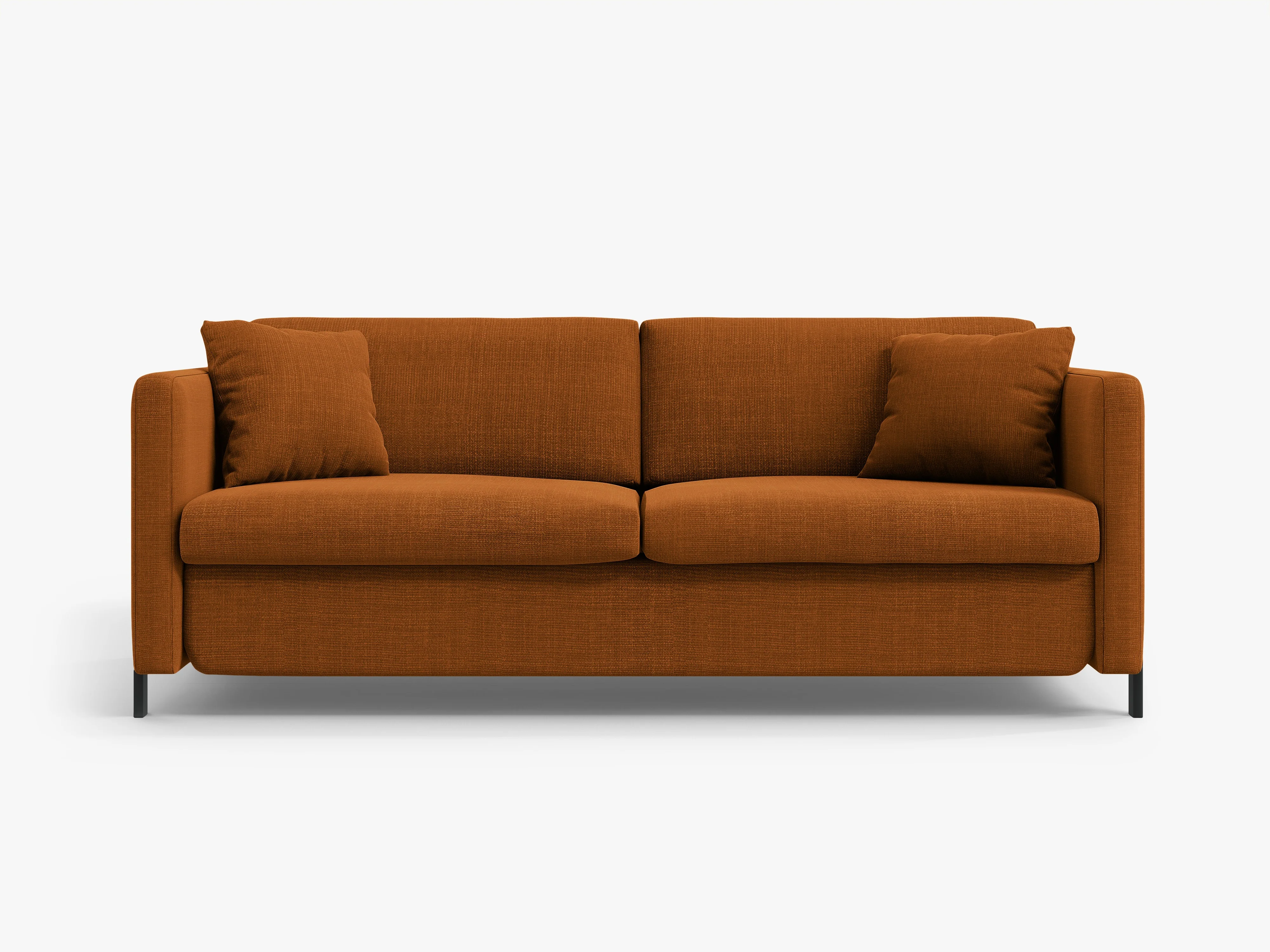 Sofa 3-osobowa z funkcją spania GLORIA ceglany szenil - Image 3