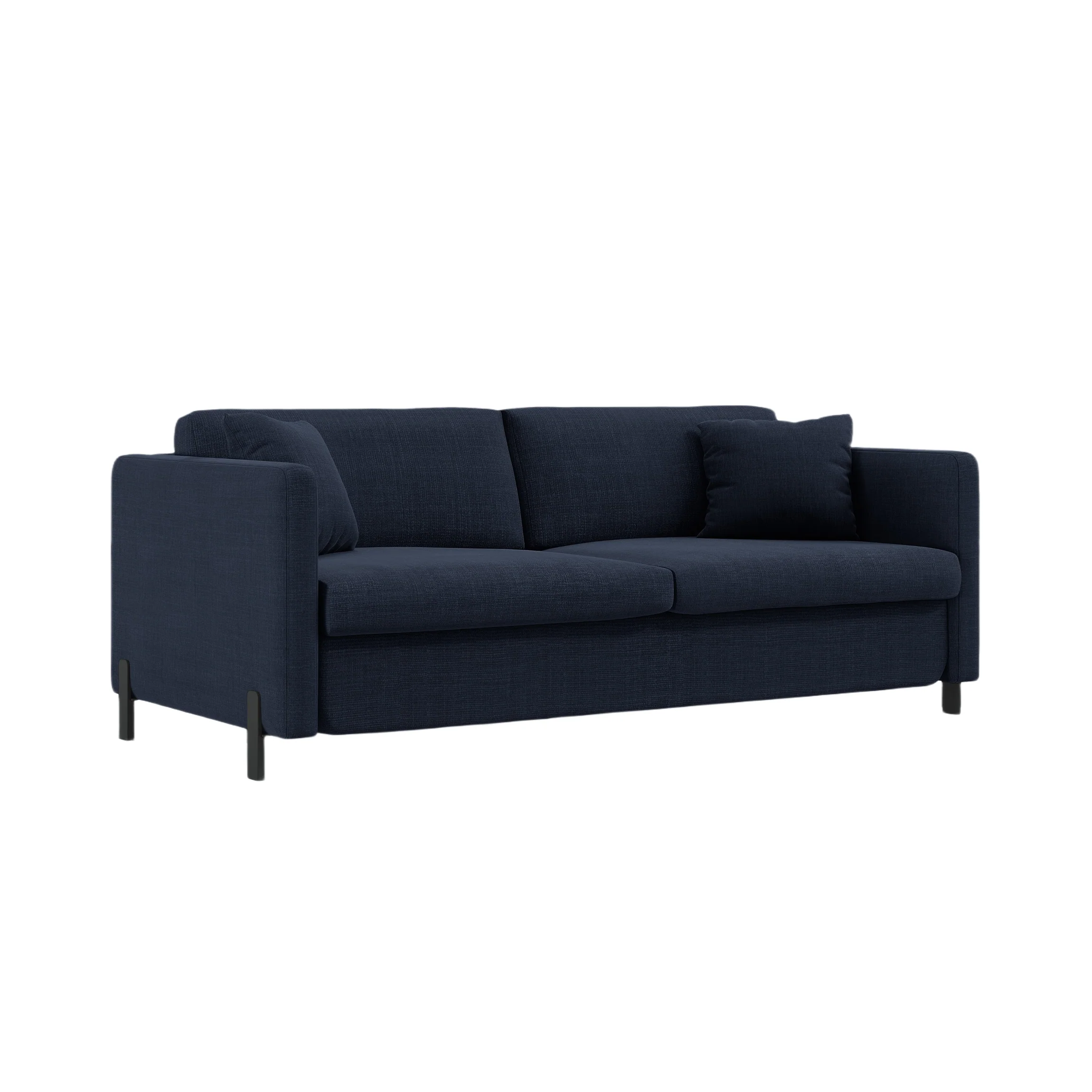Sofa 3-osobowa z funkcją spania GLORIA niebieski szenil