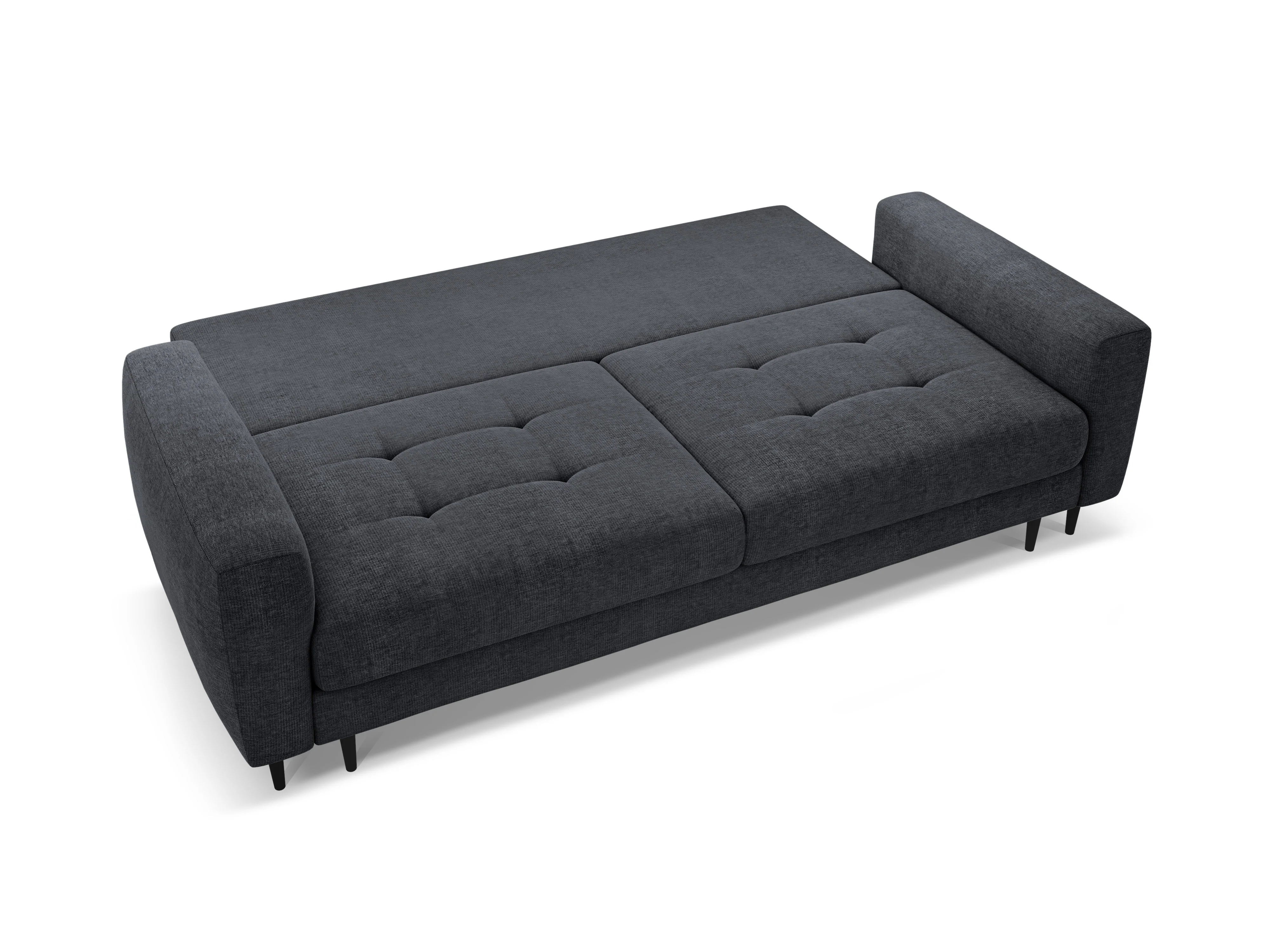 Sofa 3-osobowa z funkcją spania BEMY ciemny niebieski - Image 4