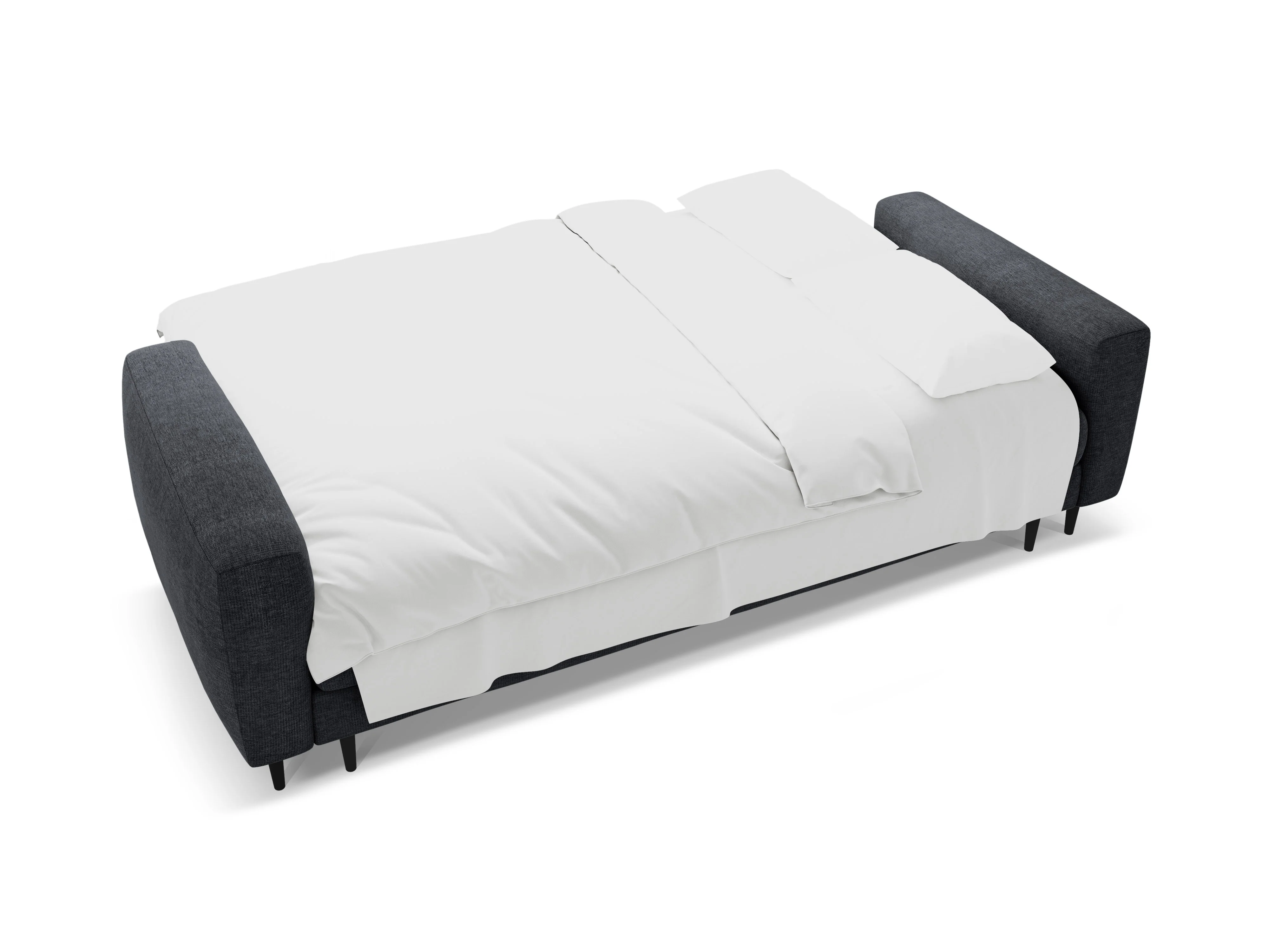 Sofa 3-osobowa z funkcją spania BEMY ciemny niebieski - Image 5