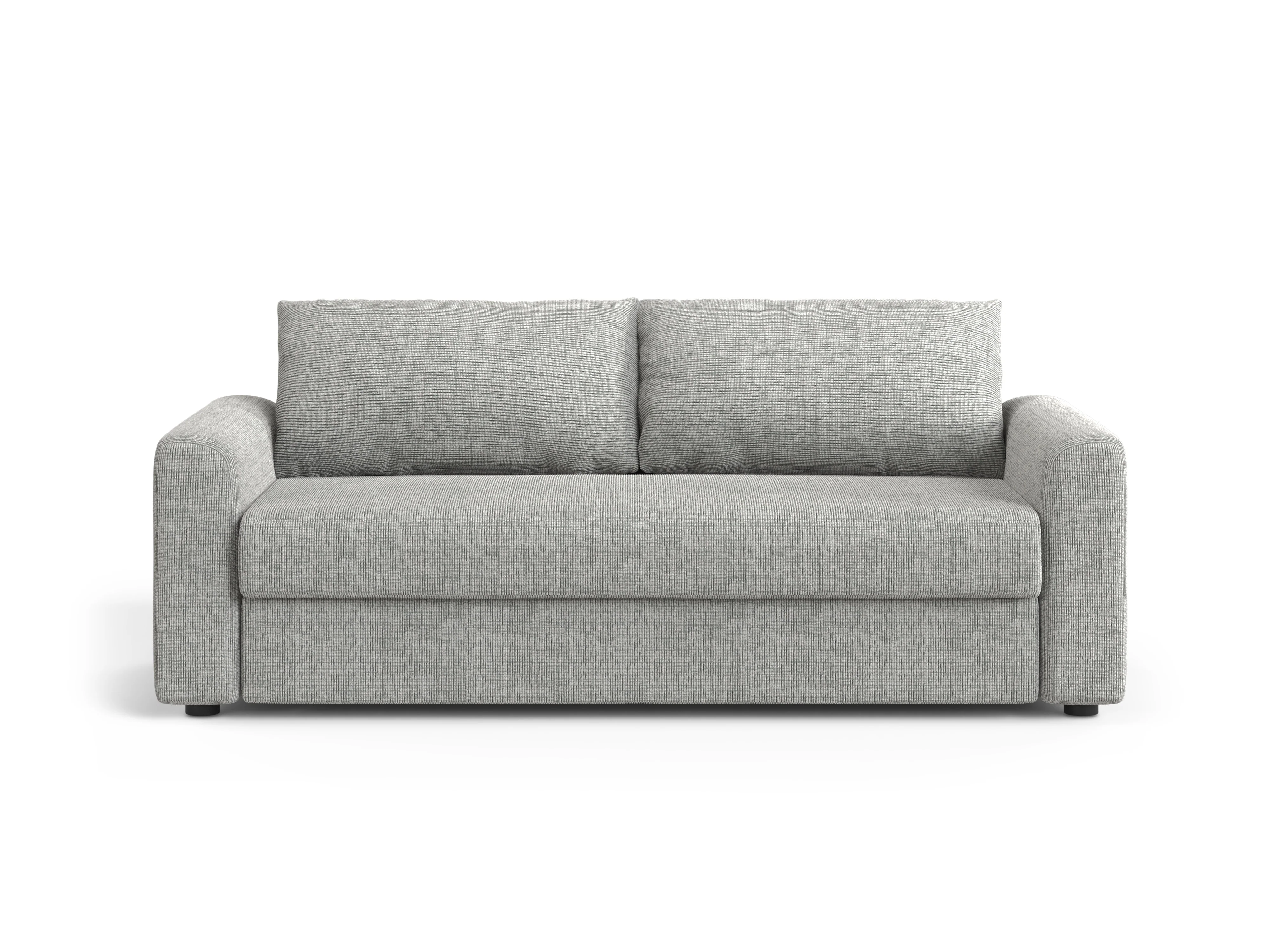Sofa 3-osobowa z funkcją spania DAVID ciepły szary melanż - Image 2