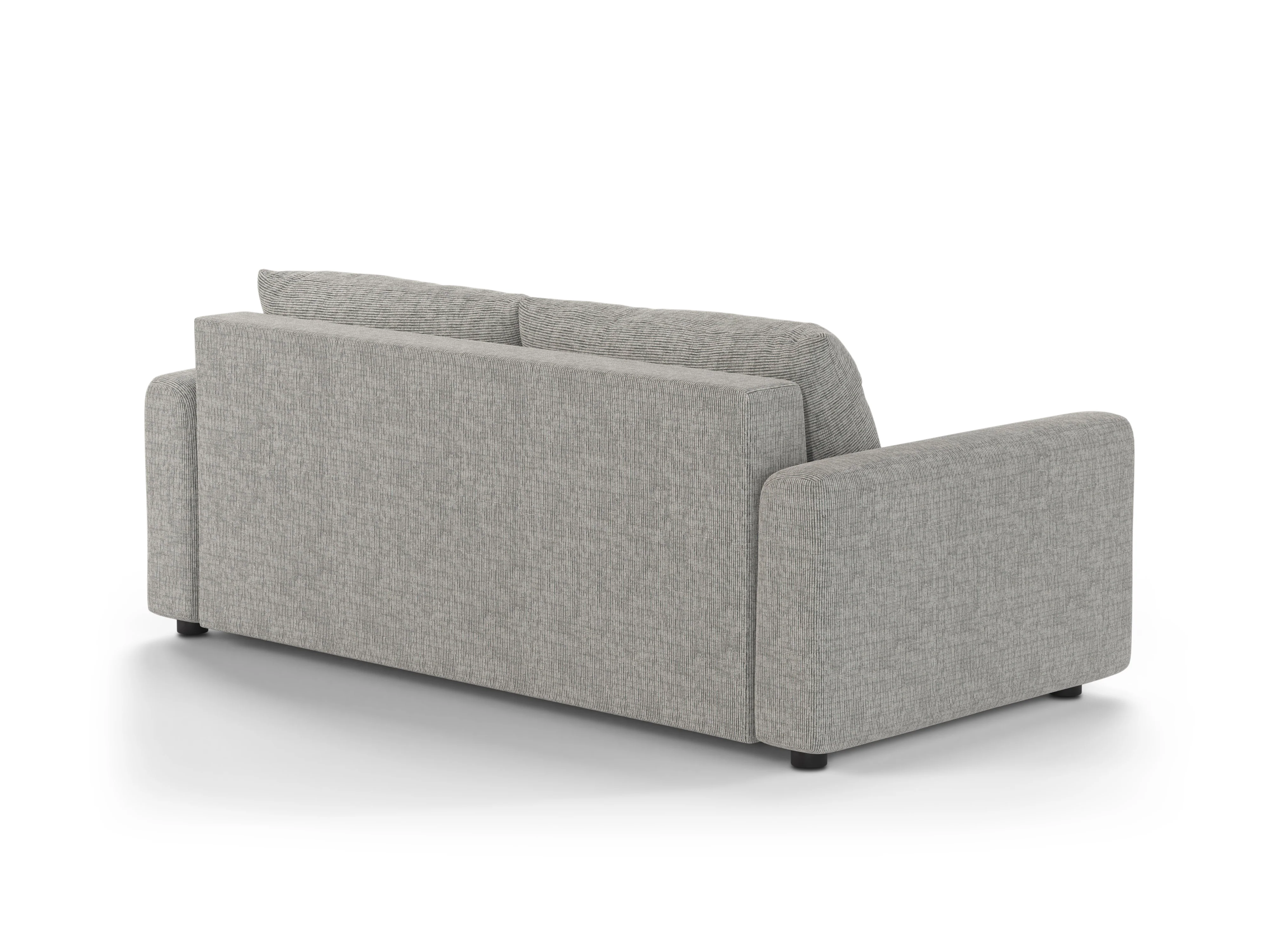 Sofa 3-osobowa z funkcją spania DAVID ciepły szary melanż - Image 3