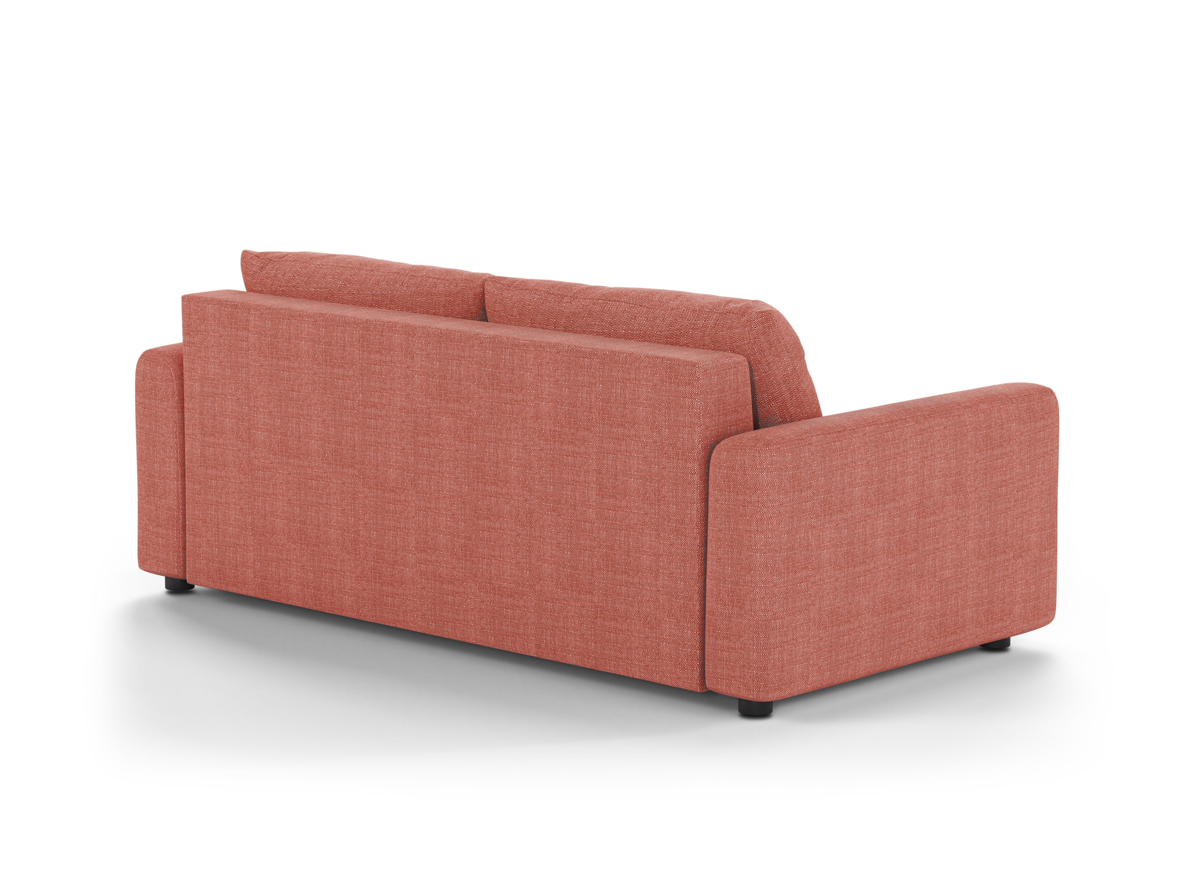 Sofa 3-osobowa z funkcją spania DAVID czerwony - Image 3