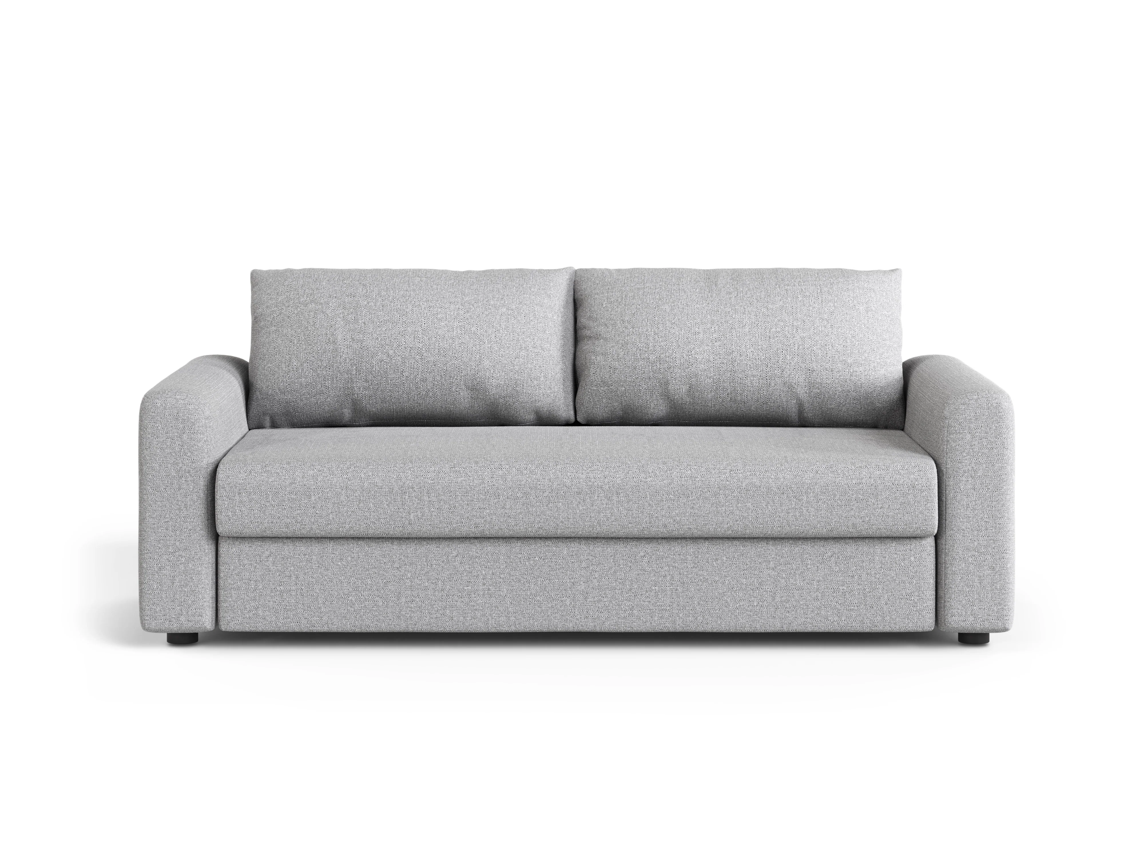 Sofa 3-osobowa z funkcją spania DAVID jasny szary - Image 2