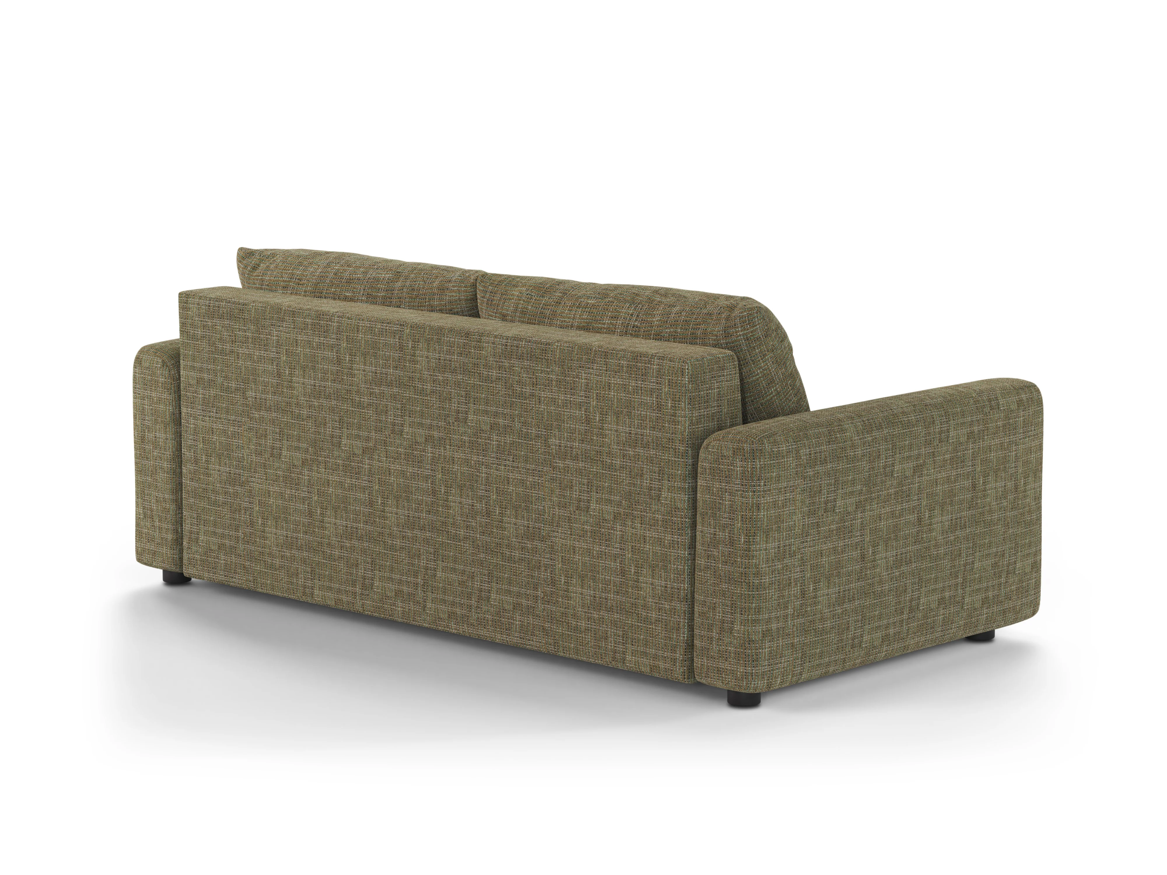 Sofa 3-osobowa z funkcją spania DAVID oliwkowy melanż - Image 3