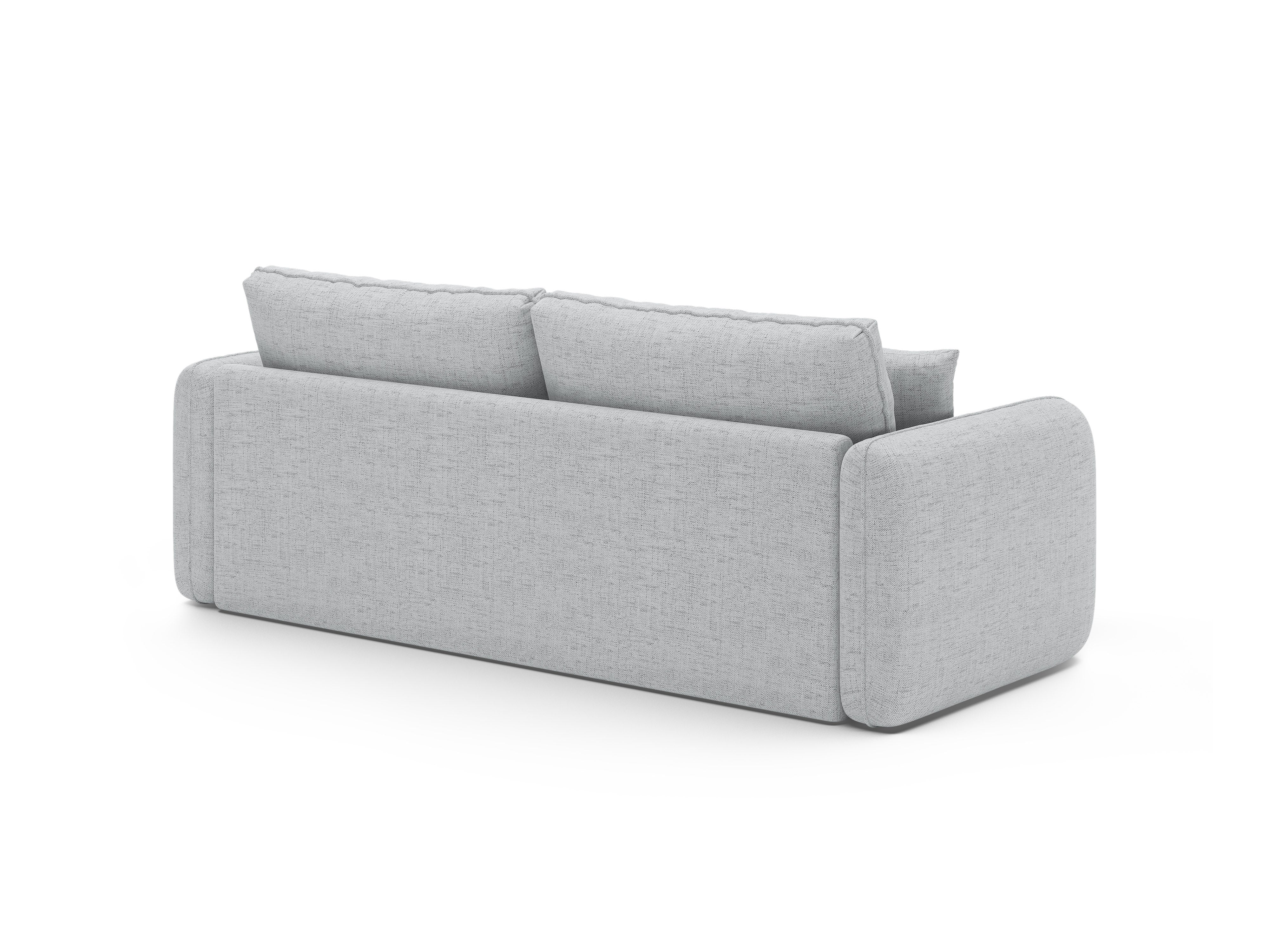 Sofa 3-osobowa z funkcją spania DORMI jasny szary - Image 5