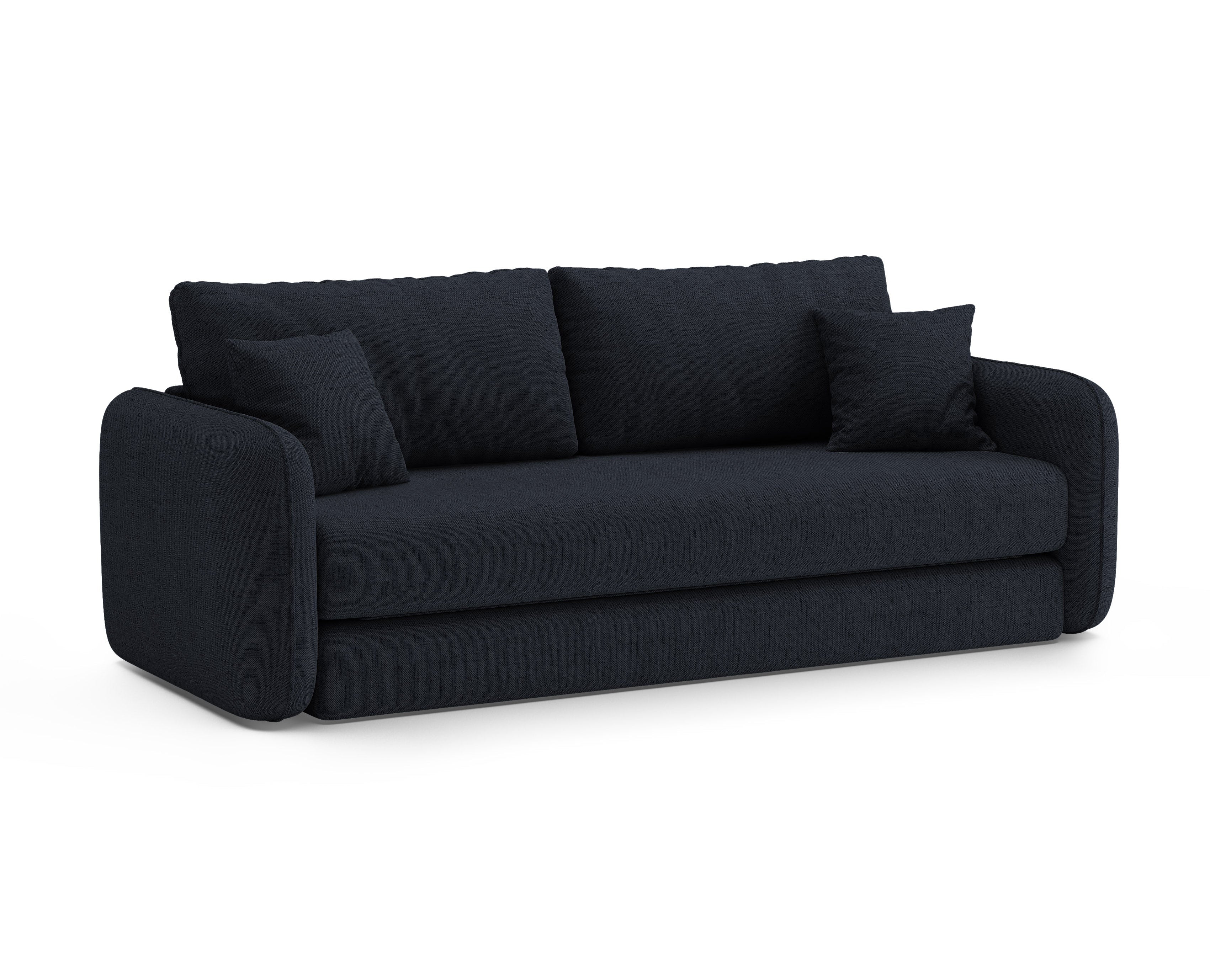 Sofa 3-osobowa z funkcją spania DORMI królewski niebieski