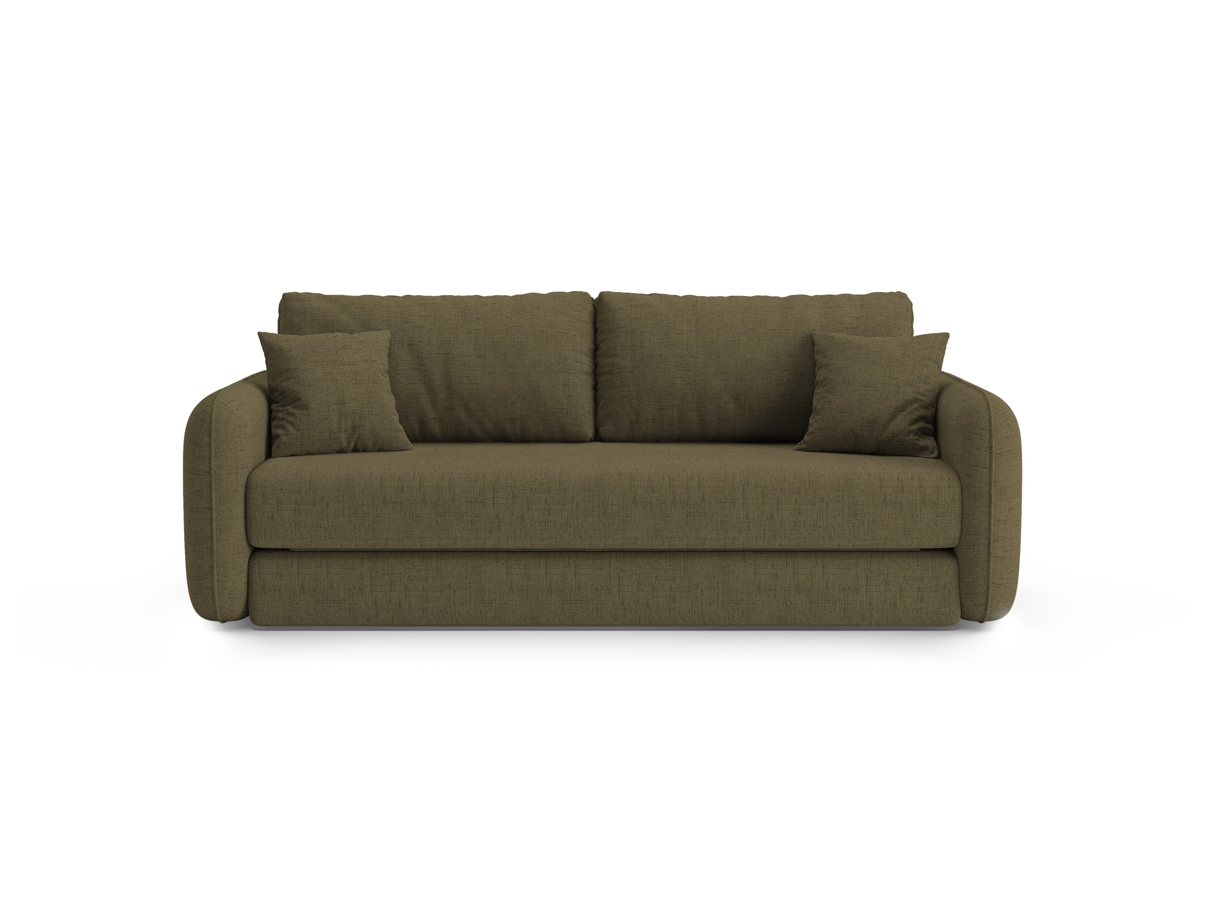 Sofa 3-osobowa z funkcją spania DORMI zielony - Image 4
