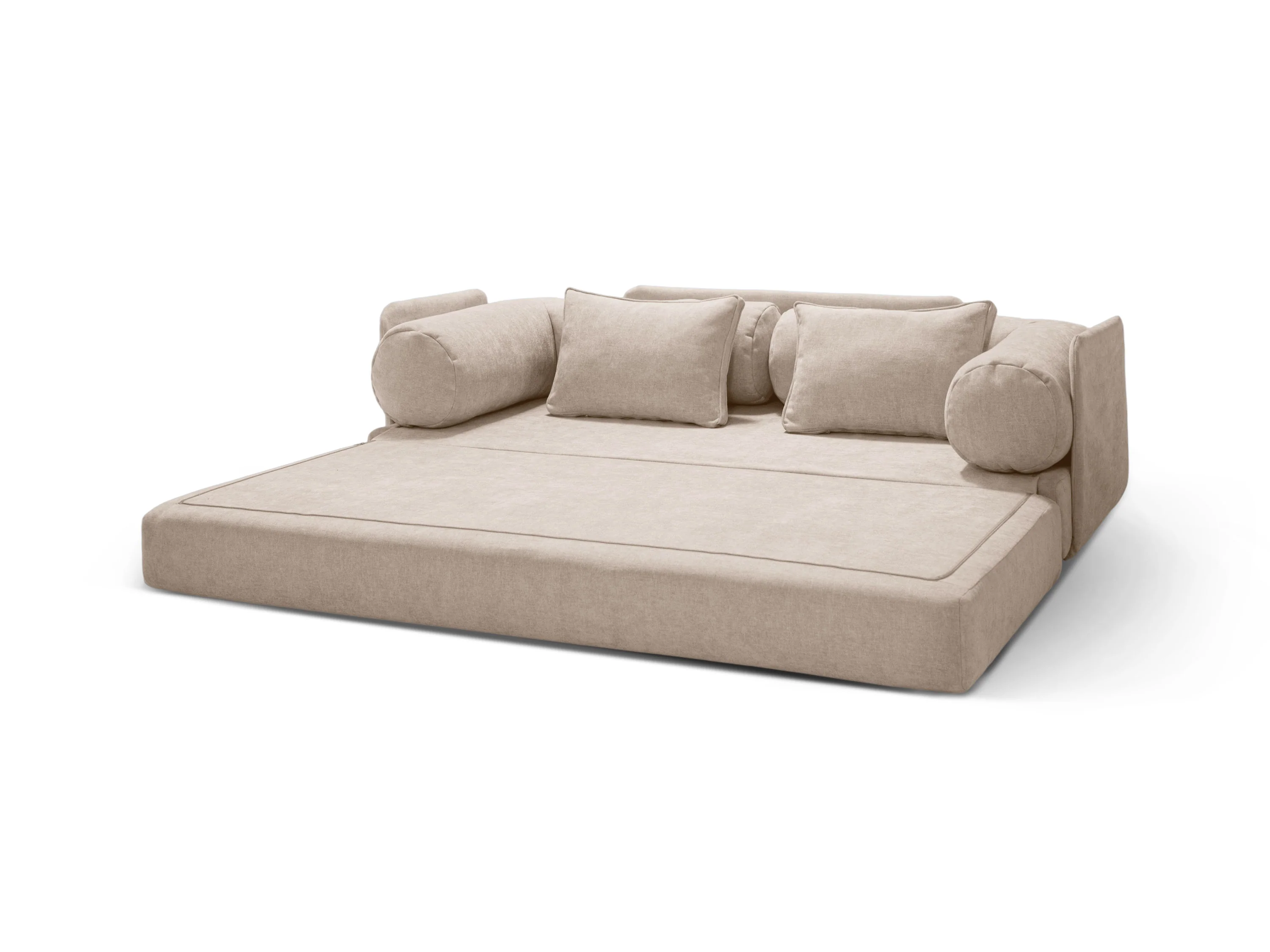 Sofa 3-osobowa z funkcją spania DREAMY beżowy - Image 5