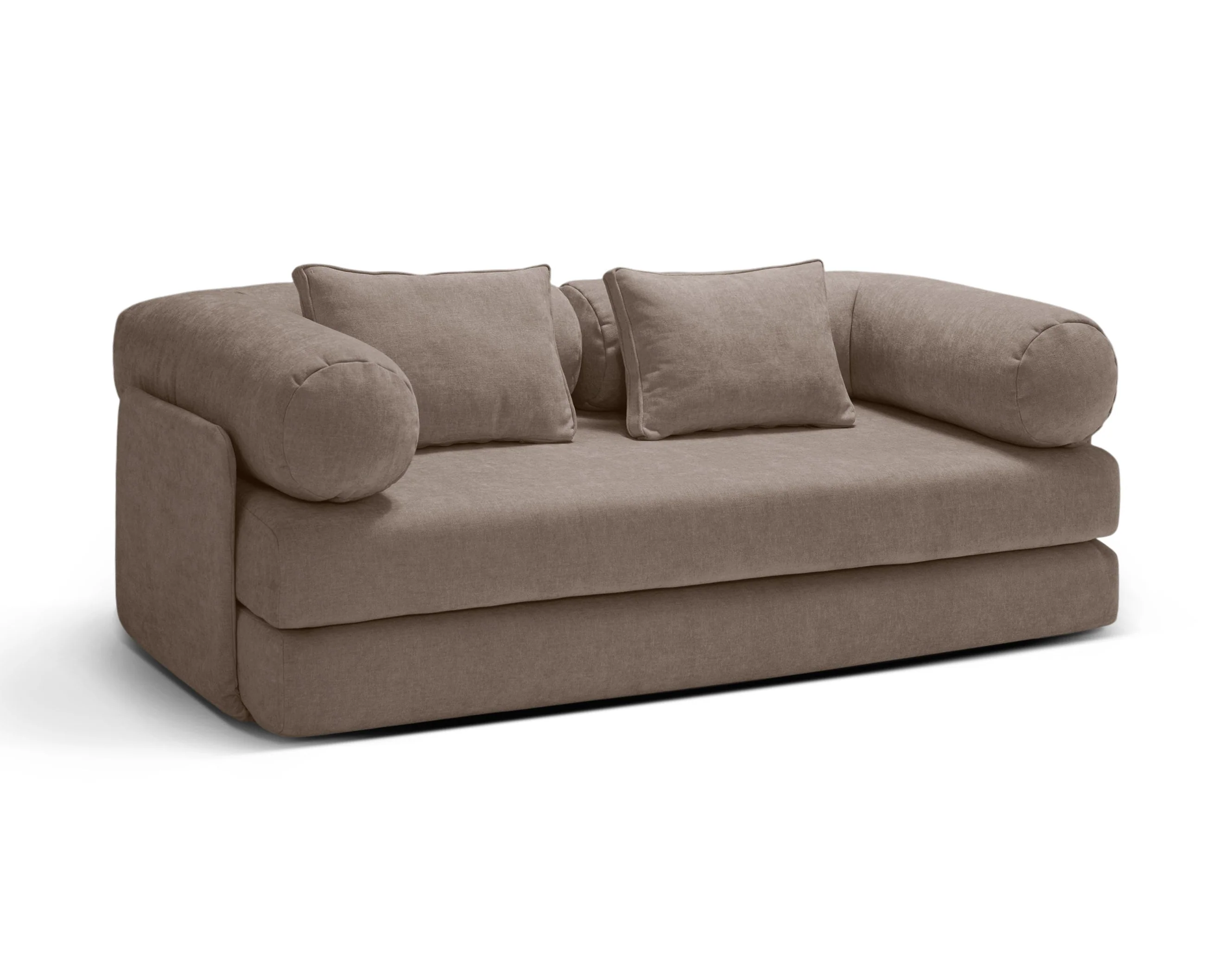 Sofa 3-osobowa z funkcją spania DREAMY cappuccino