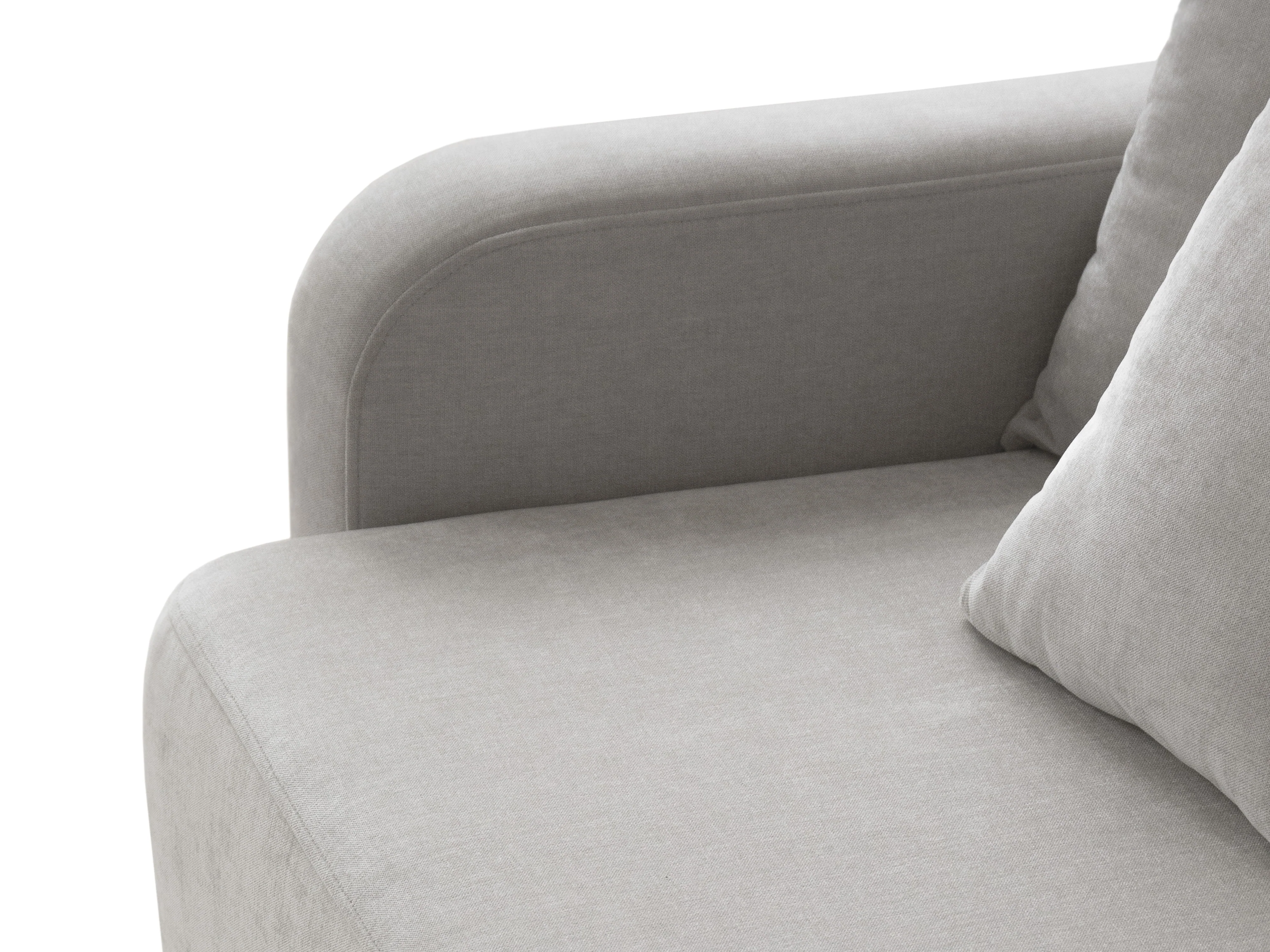 Sofa 3-osobowa z funkcją spania ELEN beżowy szenil - Image 4