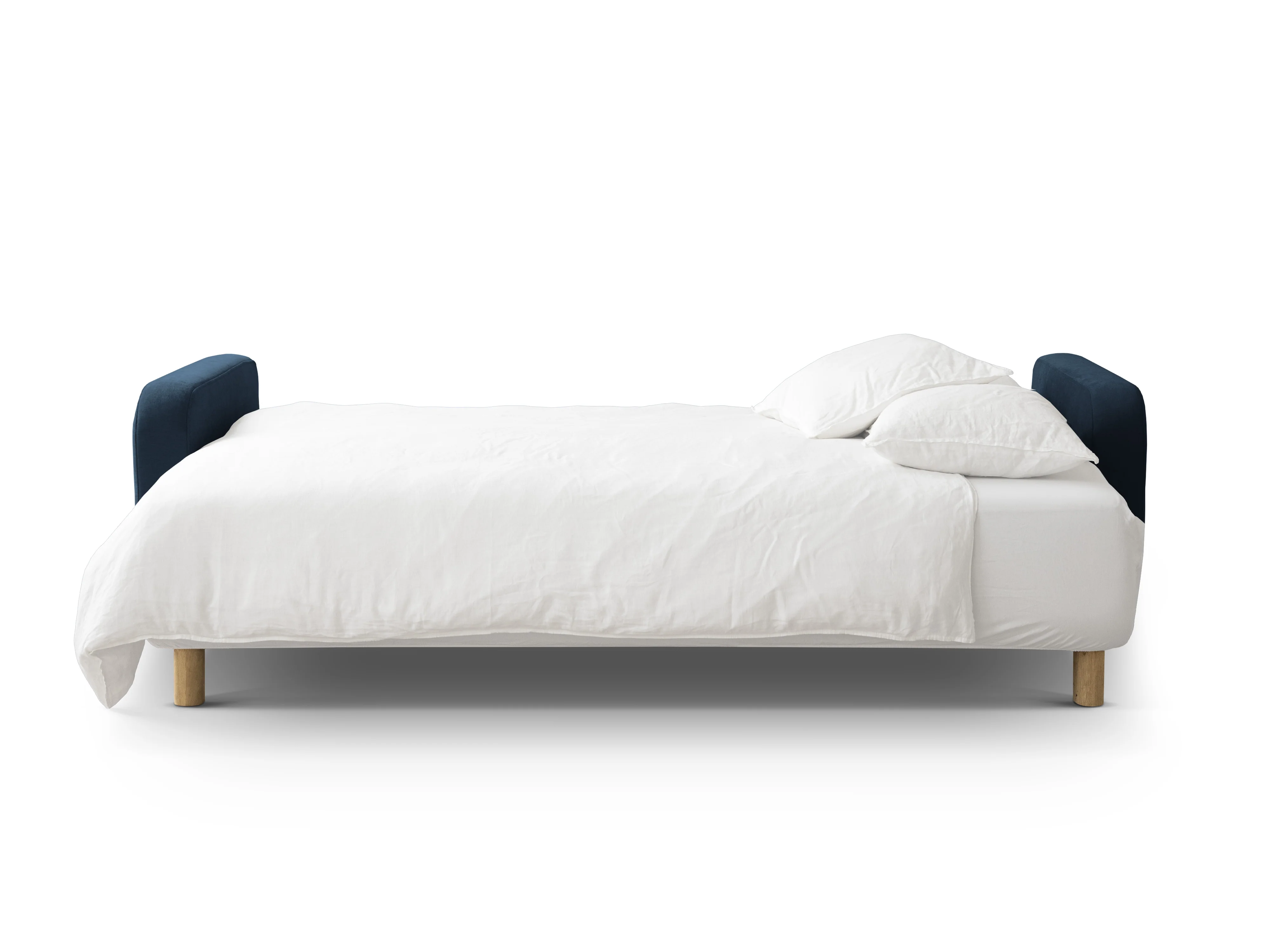 Sofa 3-osobowa z funkcją spania ELEN granatowy szenil - Image 7