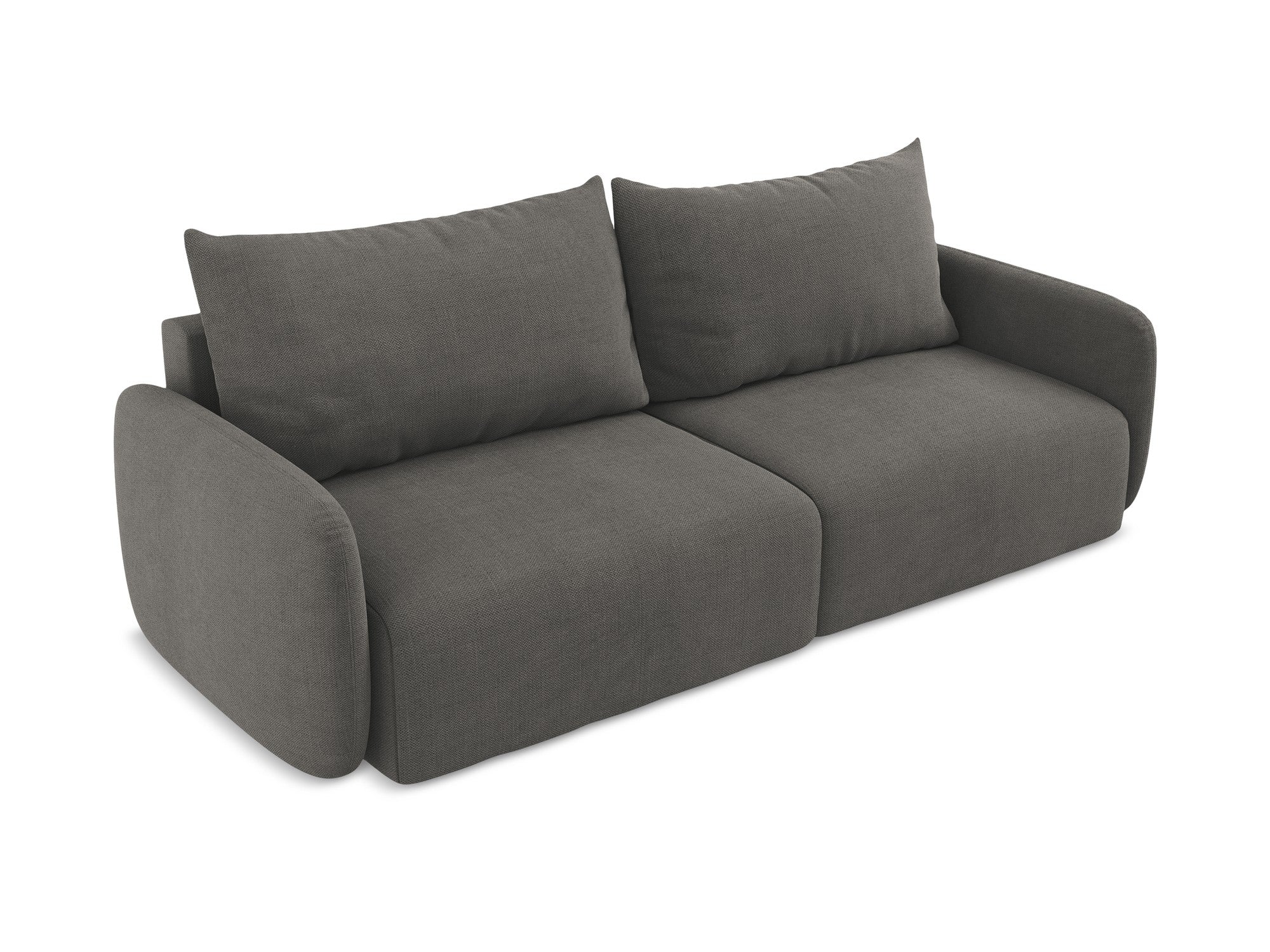 Sofa 3-osobowa z funkcją spania KALENA ciemnoszary - Image 3