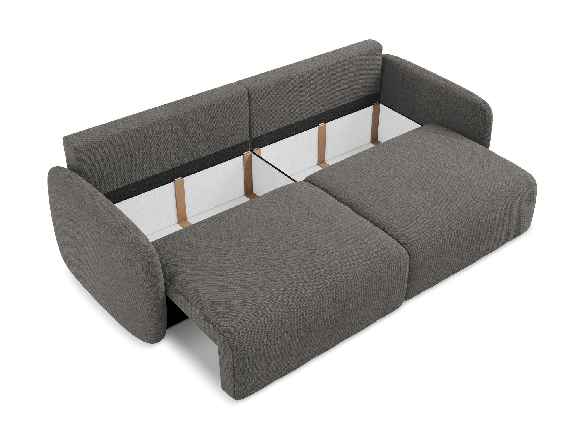 Sofa 3-osobowa z funkcją spania KALENA ciemnoszary - Image 4