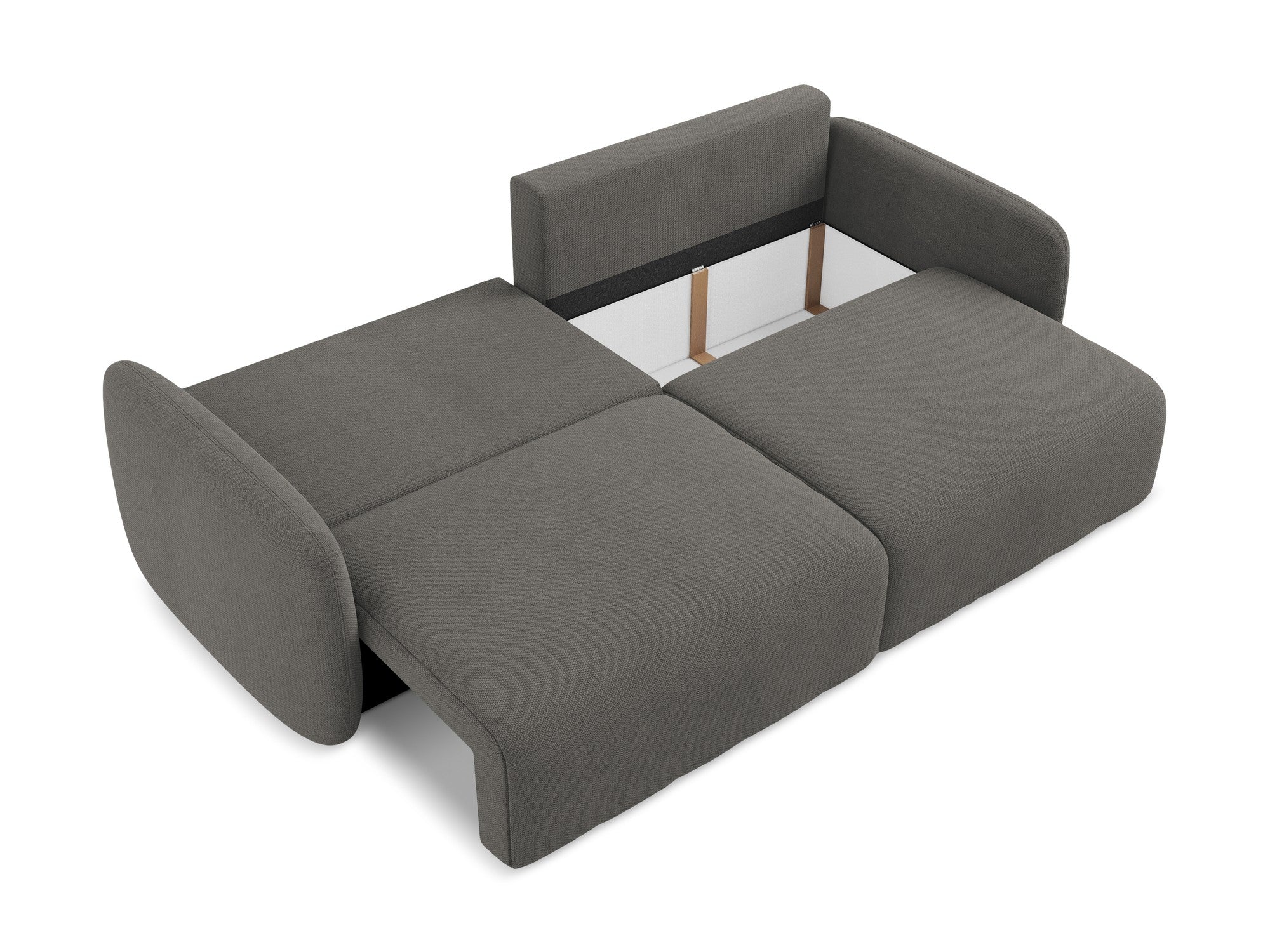 Sofa 3-osobowa z funkcją spania KALENA ciemnoszary - Image 5