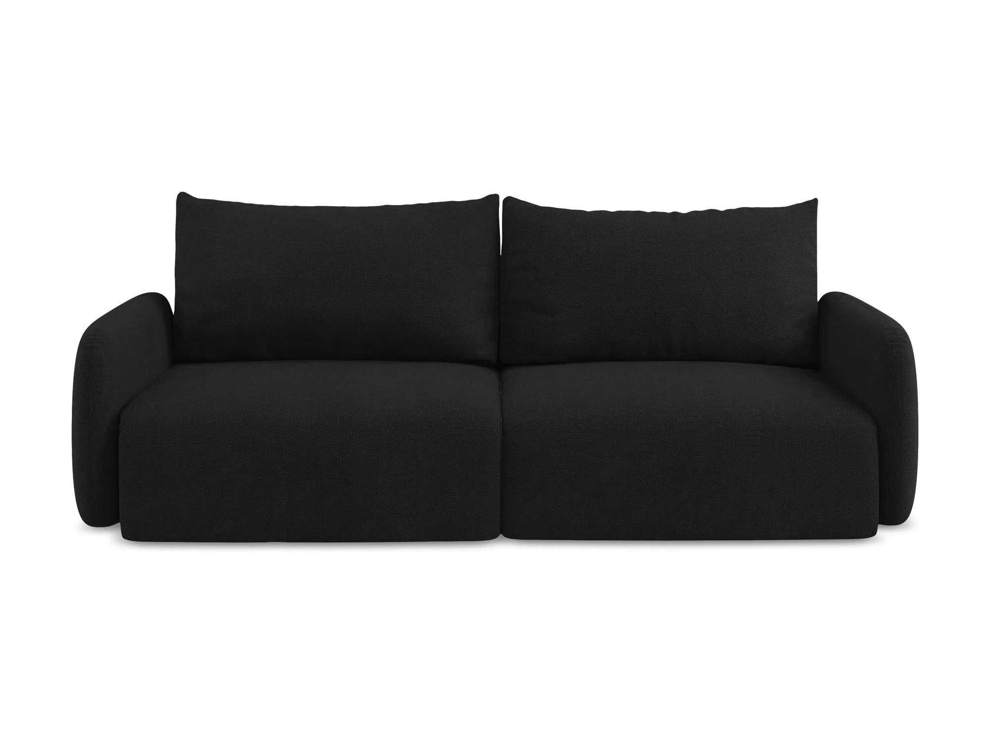 Sofa 3-osobowa z funkcją spania KALENA czarny - Image 2