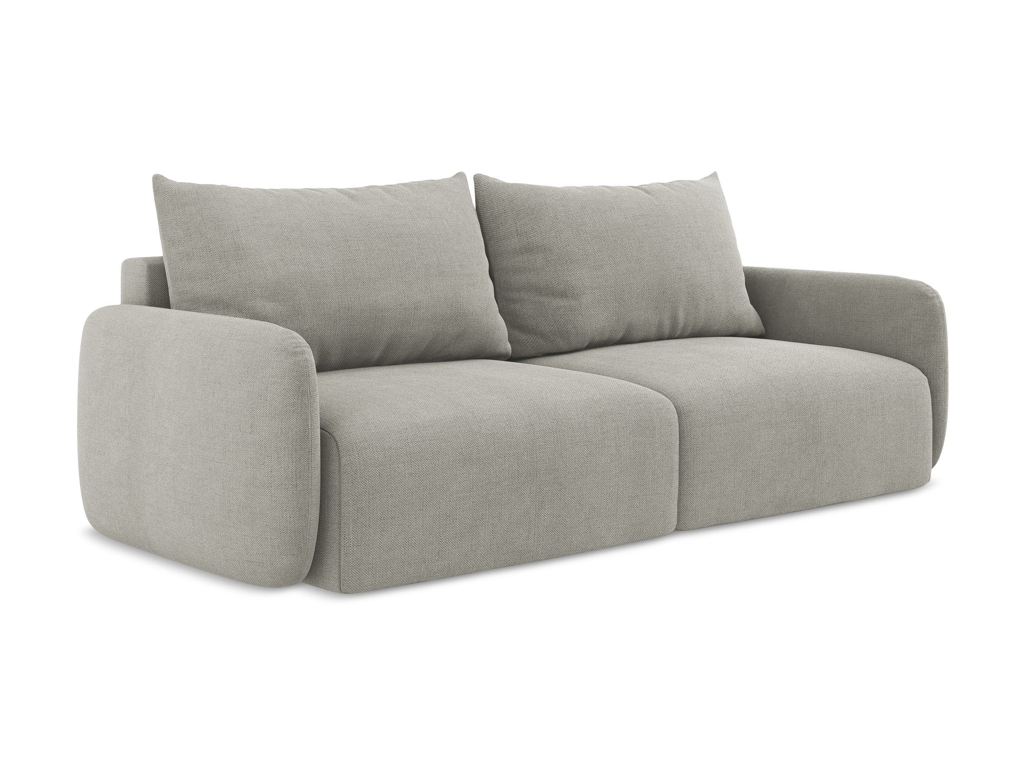 Sofa 3-osobowa z funkcją spania KALENA jasnoszary