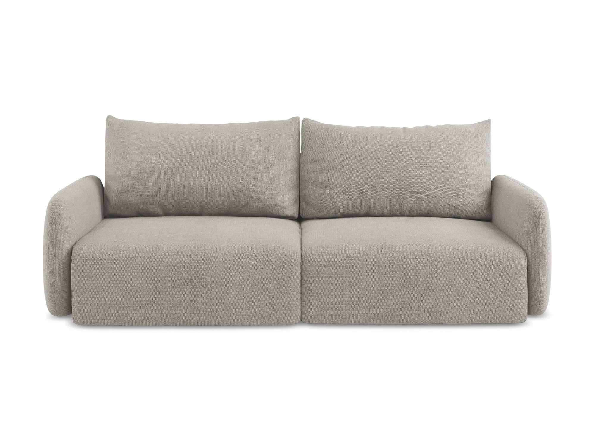 Sofa 3-osobowa z funkcją spania KALENA jasnoszary - Image 2