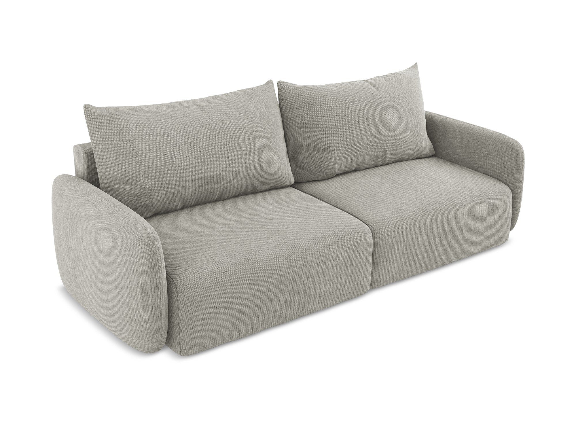 Sofa 3-osobowa z funkcją spania KALENA jasnoszary - Image 3