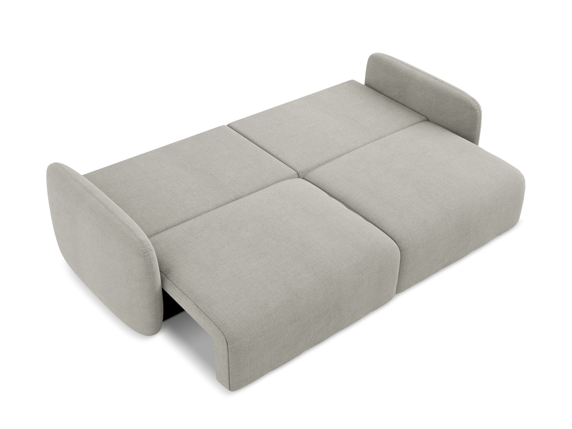 Sofa 3-osobowa z funkcją spania KALENA jasnoszary - Image 6