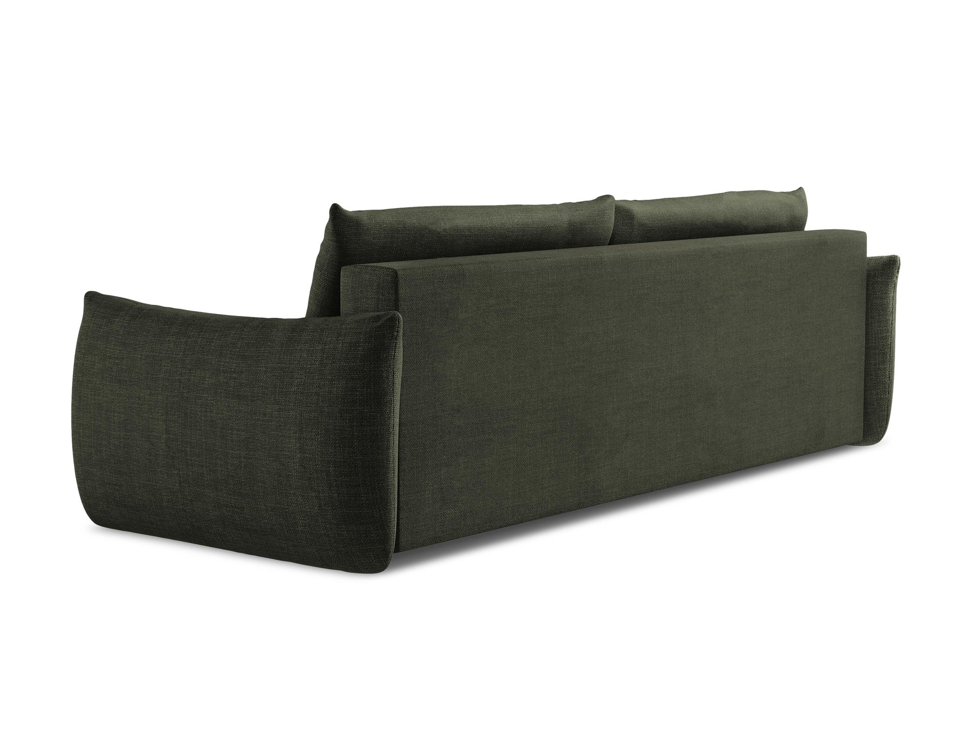 Sofa 3-osobowa z funkcją spania LEILA oliwkowy - Image 6