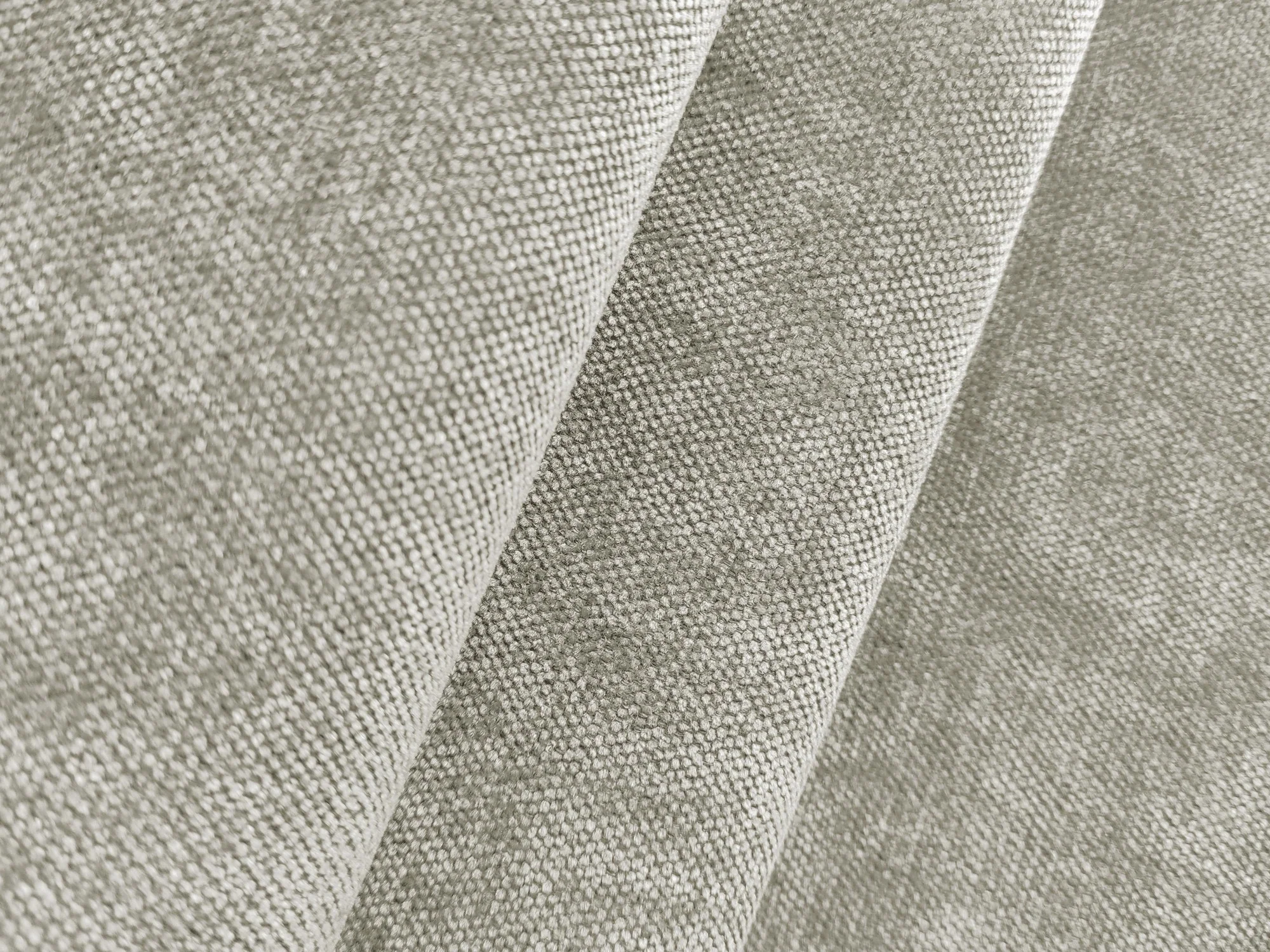 Sofa 3-osobowa z funkcją spania LEILA perłowy szenil - Image 8