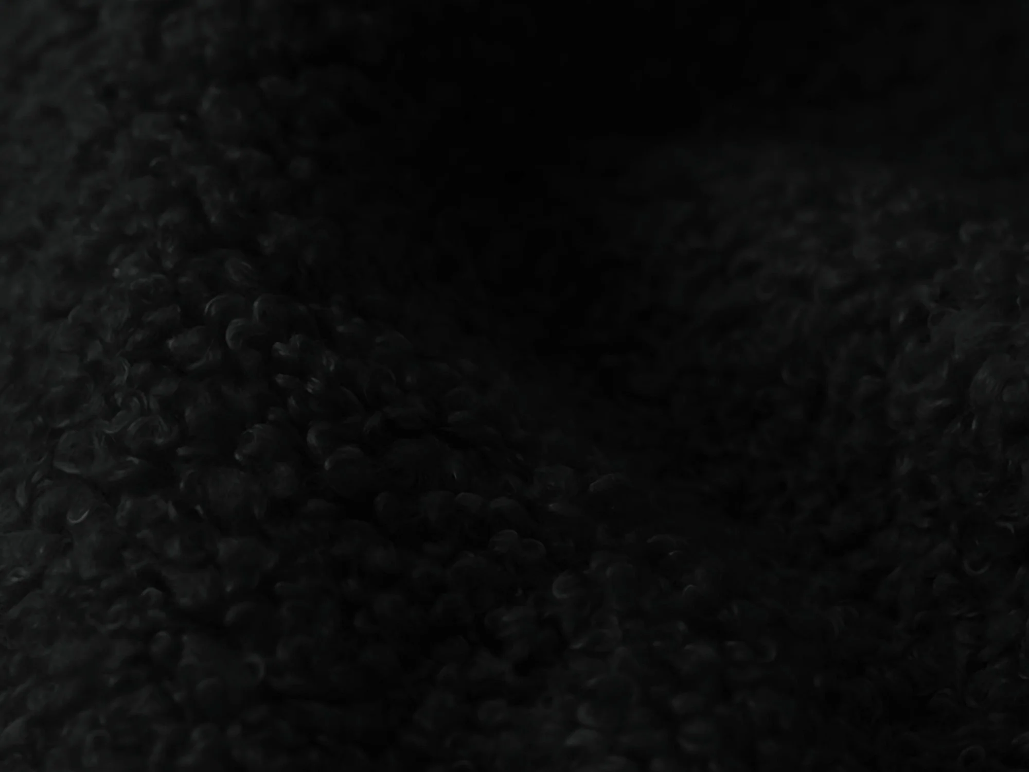 Sofa 3-osobowa z funkcją spania LOHI czarny boucle - Image 8