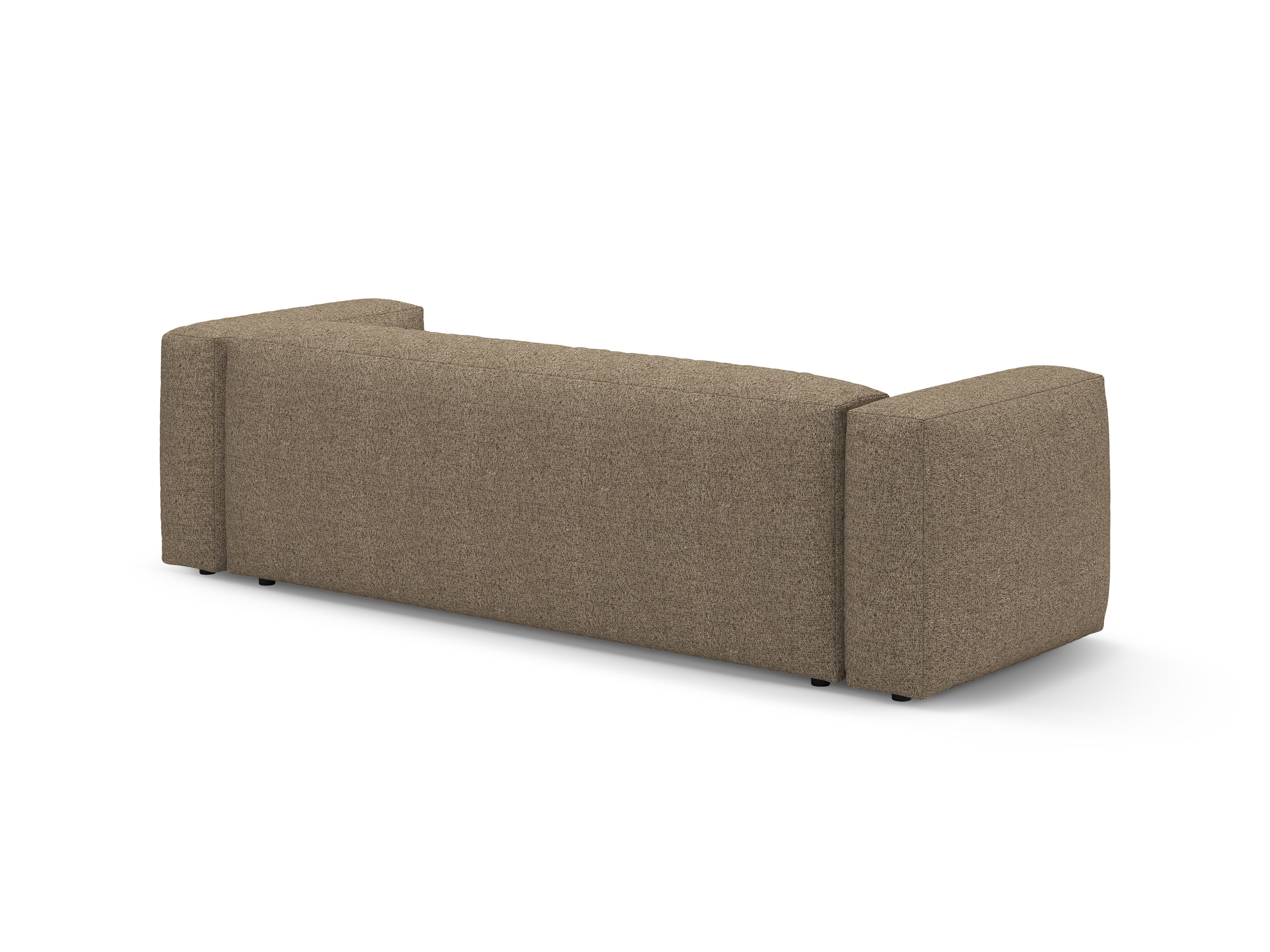 Sofa 3-osobowa z funkcją spania MARTINA cappuccino boucle - Image 5
