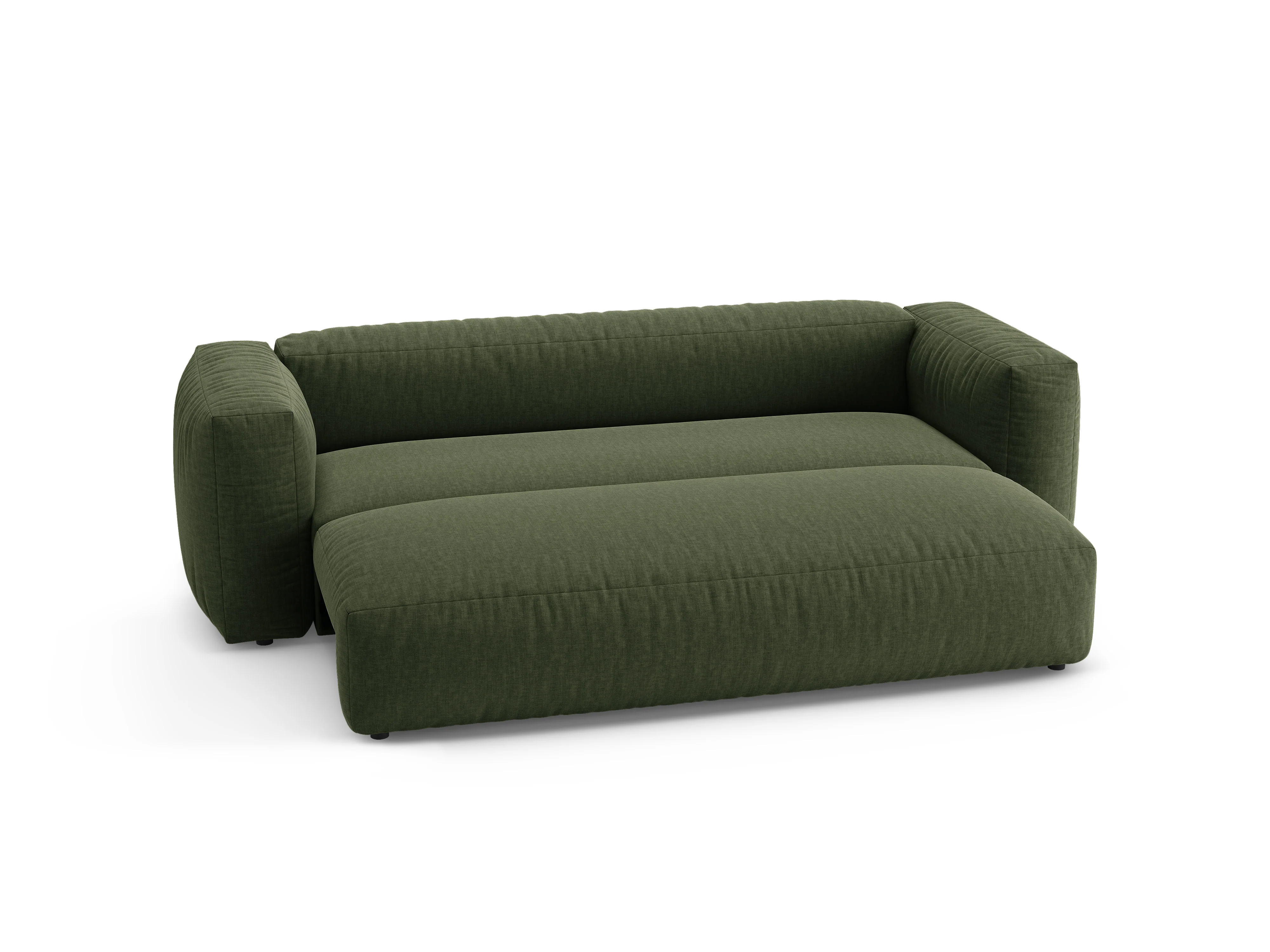 Sofa 3-osobowa z funkcją spania MARTINA zielony - Image 6