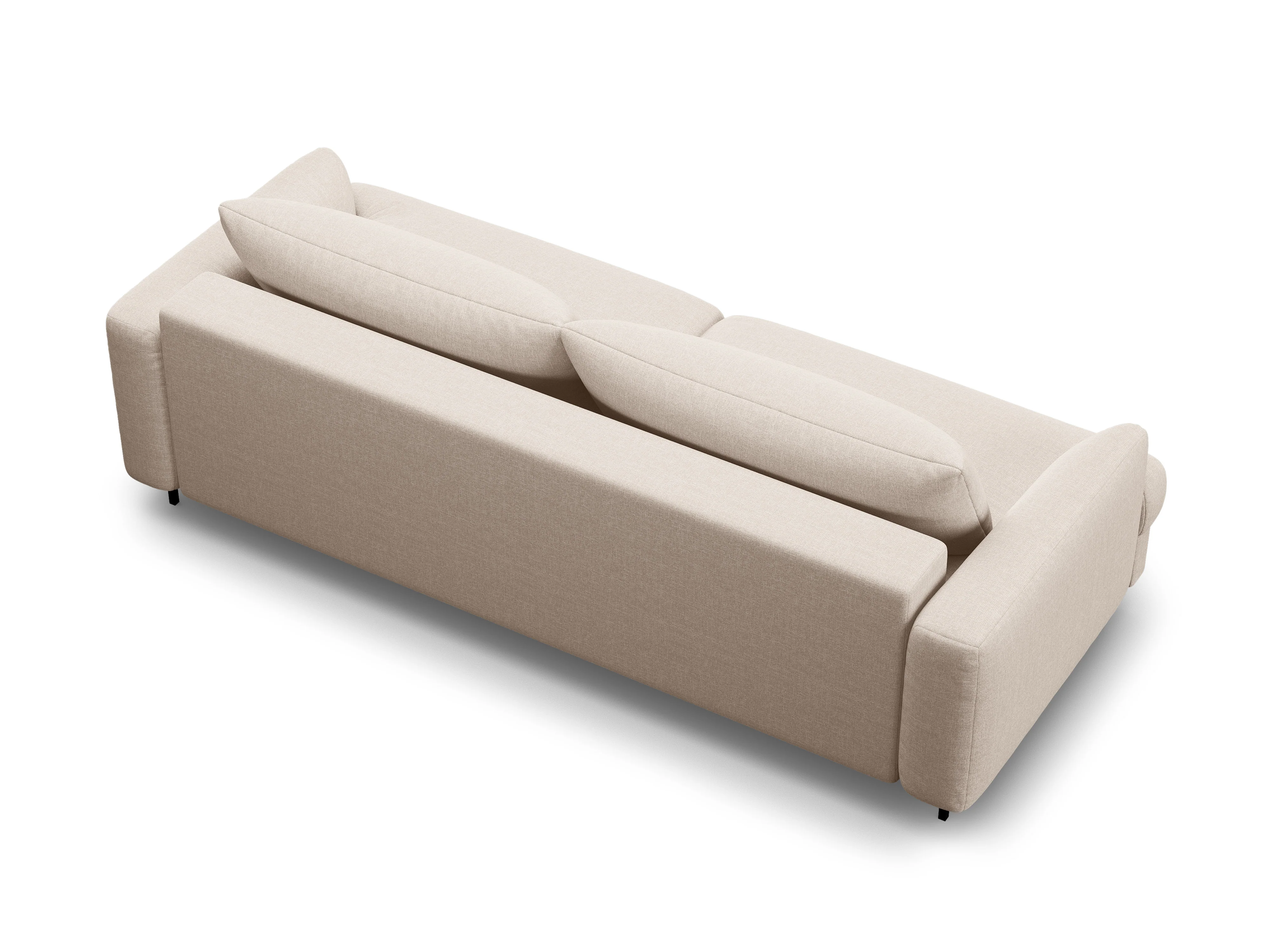 Sofa 3-osobowa z funkcją spania NAOMI beżowy - Image 4