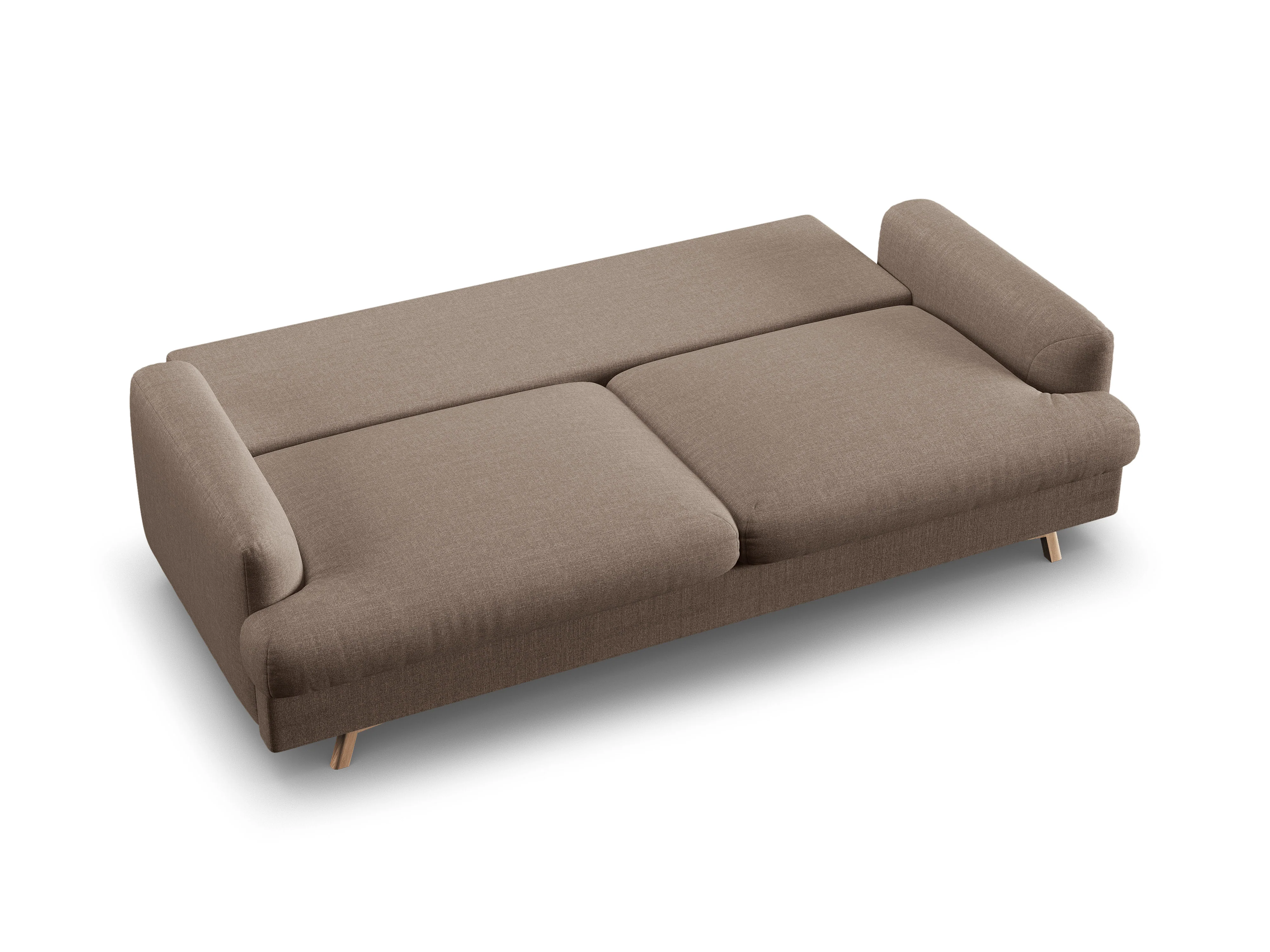 Sofa 3-osobowa z funkcją spania NAOMI cappuccino - Image 5