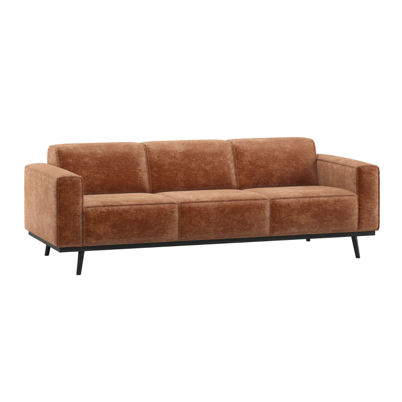 Sofa 3-osobowa STATEMENT ceglany szenil