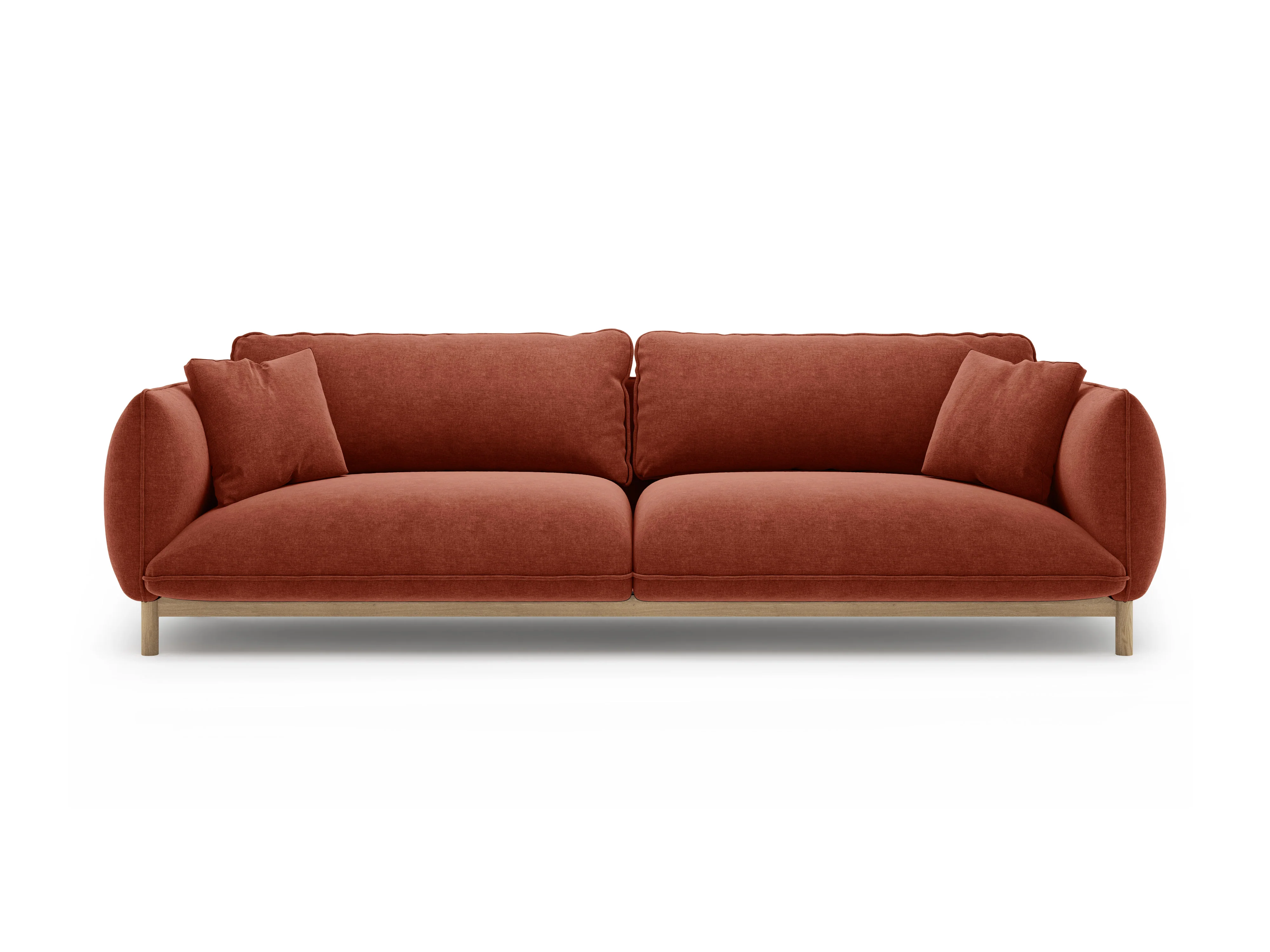 Sofa 4-osobowa ADA kasztanowy szenil - Image 5