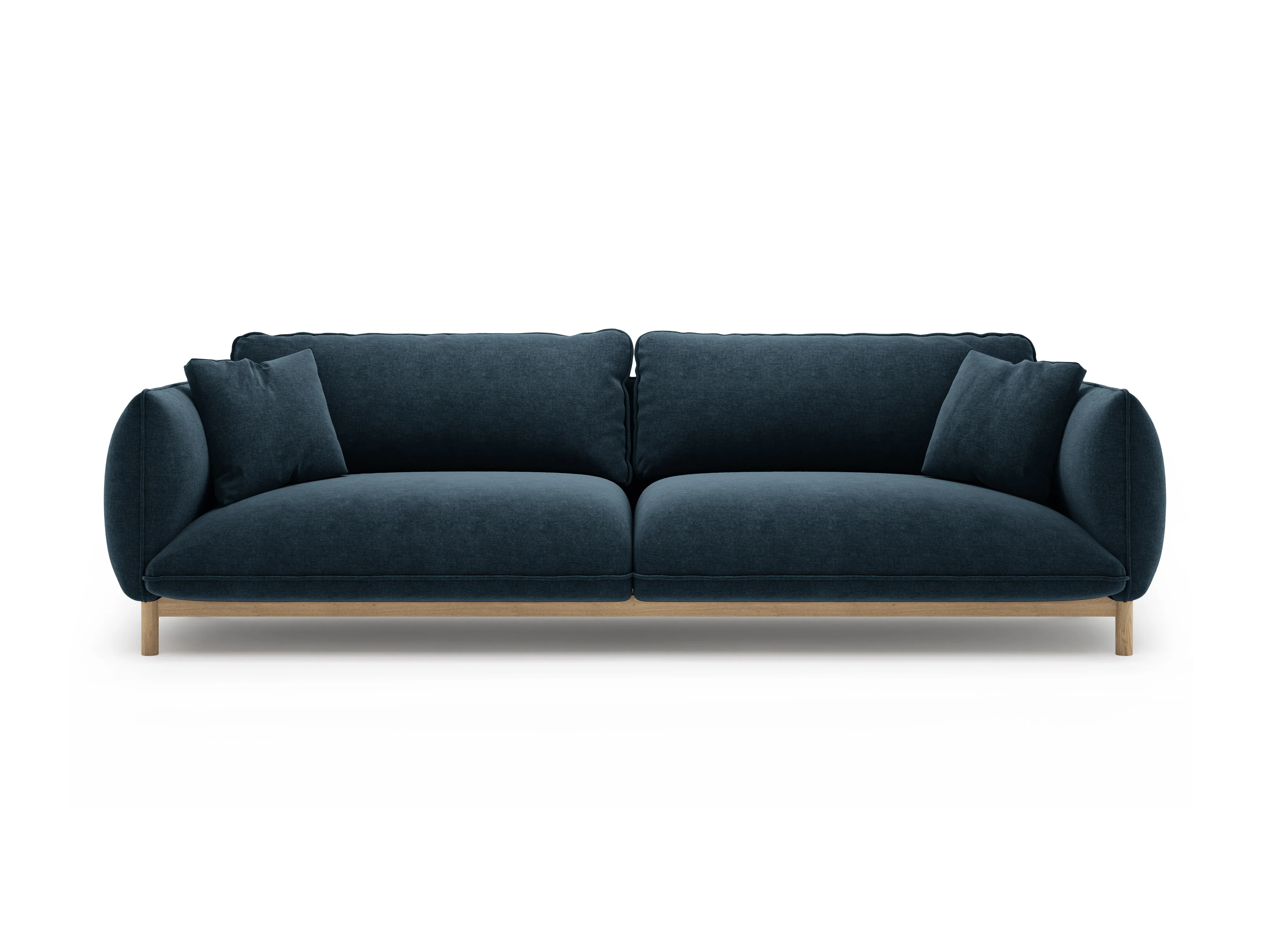 Sofa 4-osobowa ADA morski niebieski szenil - Image 3