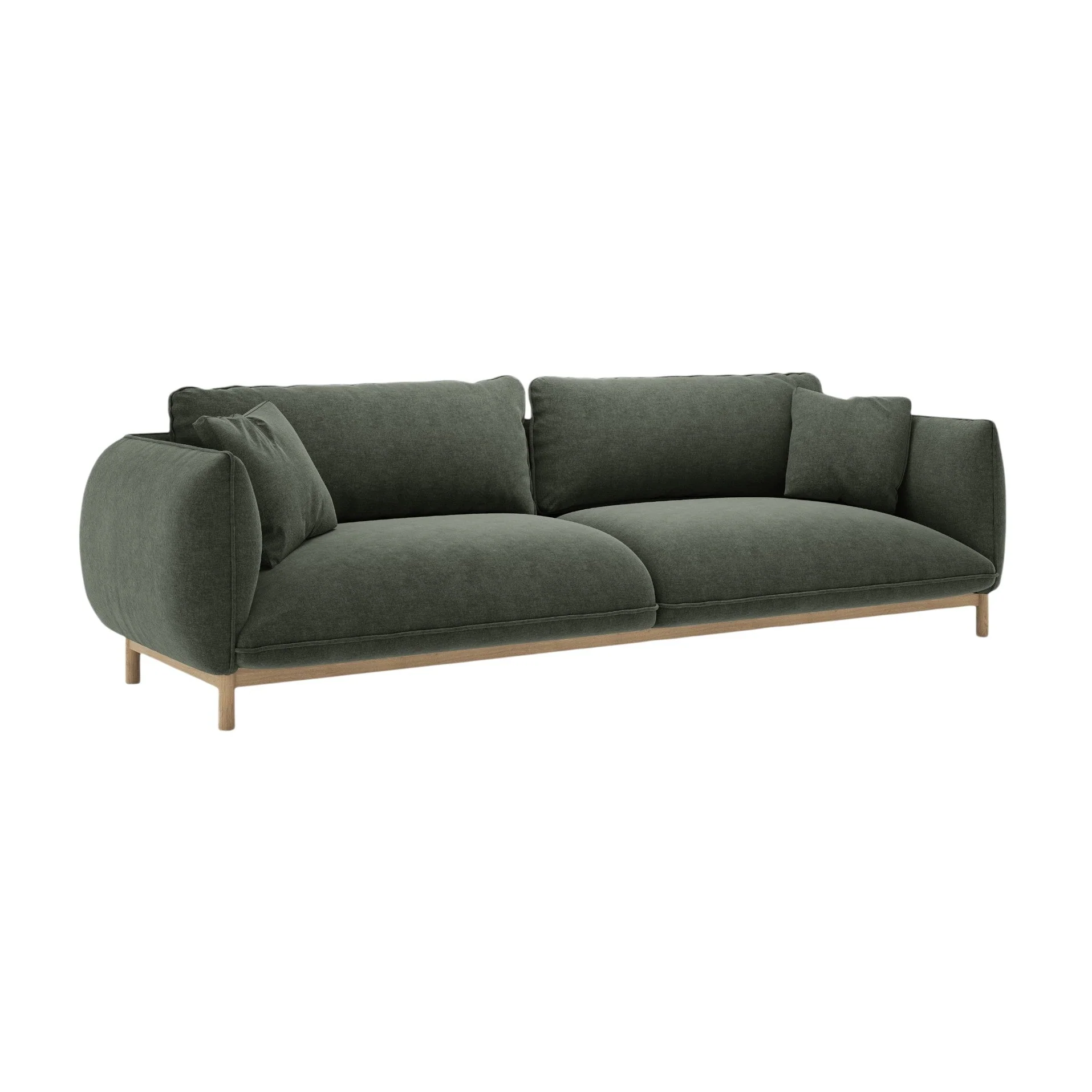 Sofa 4-osobowa ADA zielony szenil