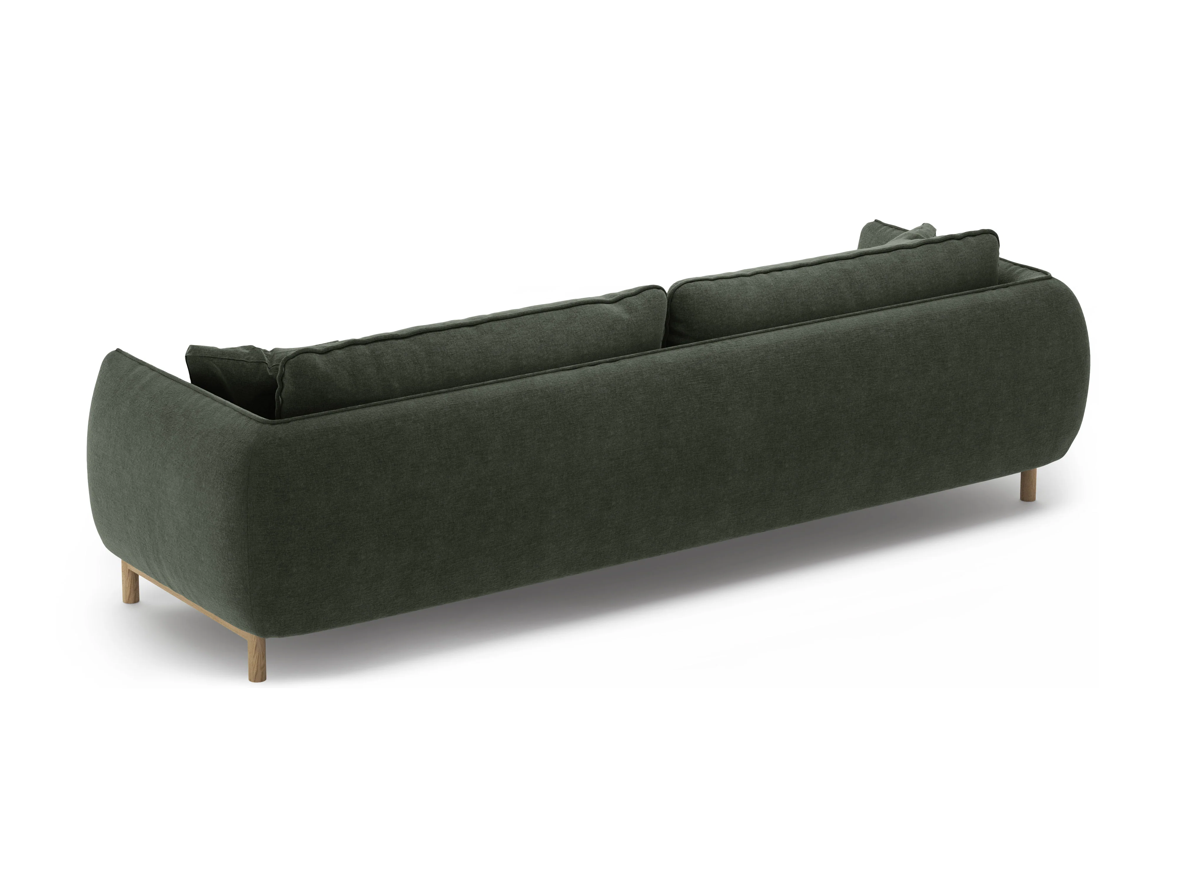Sofa 4-osobowa ADA zielony szenil - Image 4