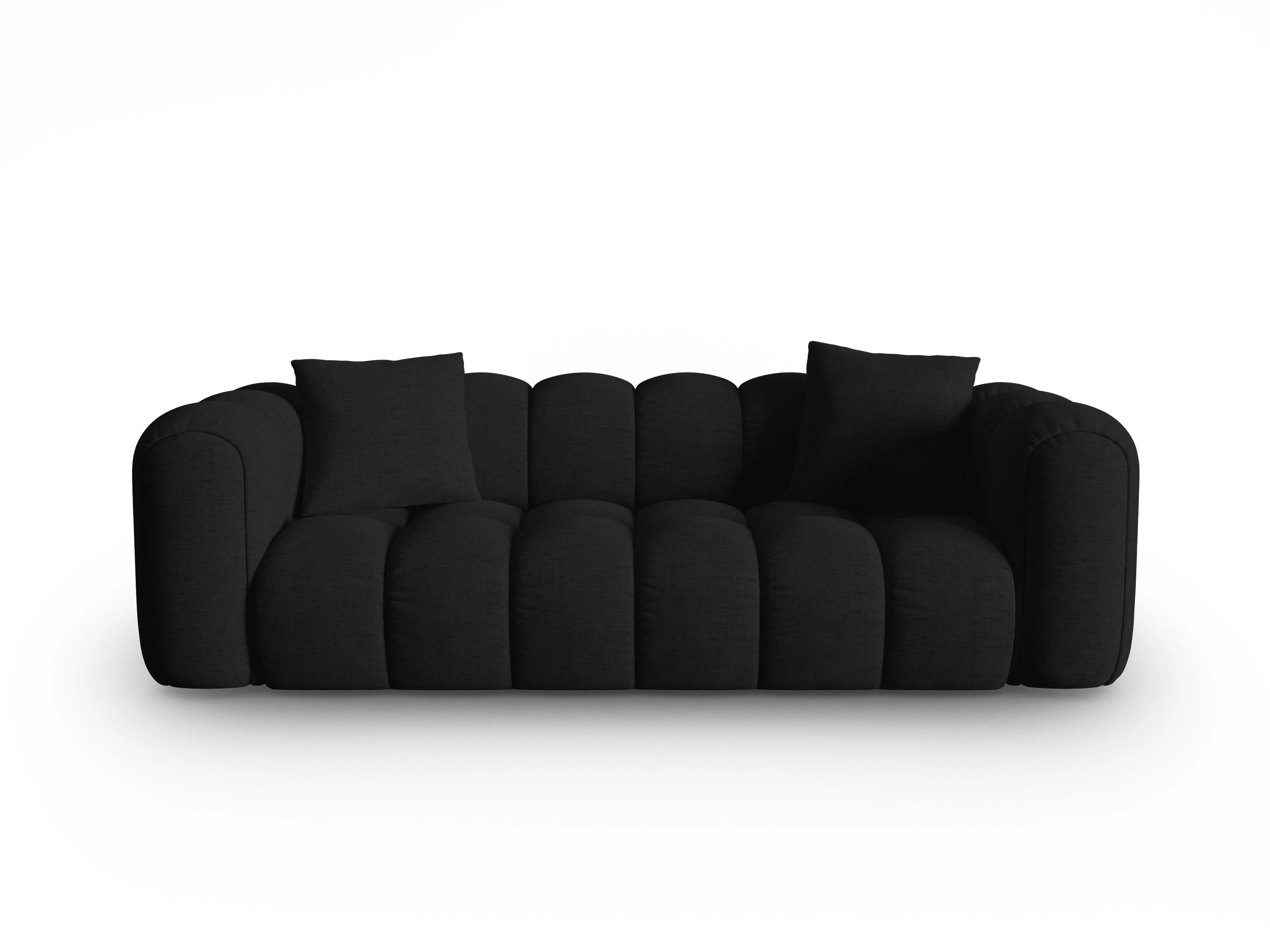 Sofa 4-osobowa ASTRO czarny szenil - Image 2