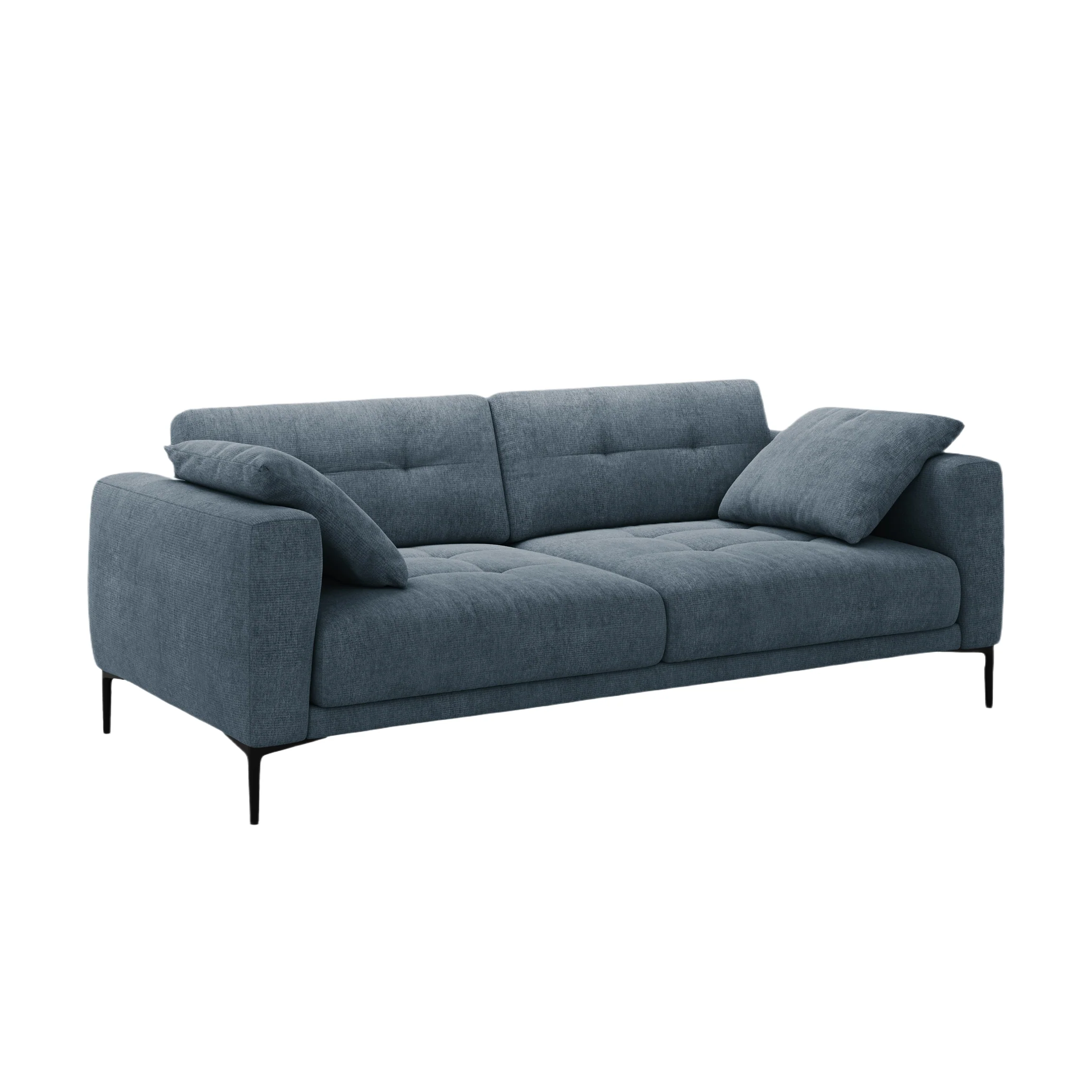 Sofa 4-osobowa BEMY ciemnoniebieski szenil