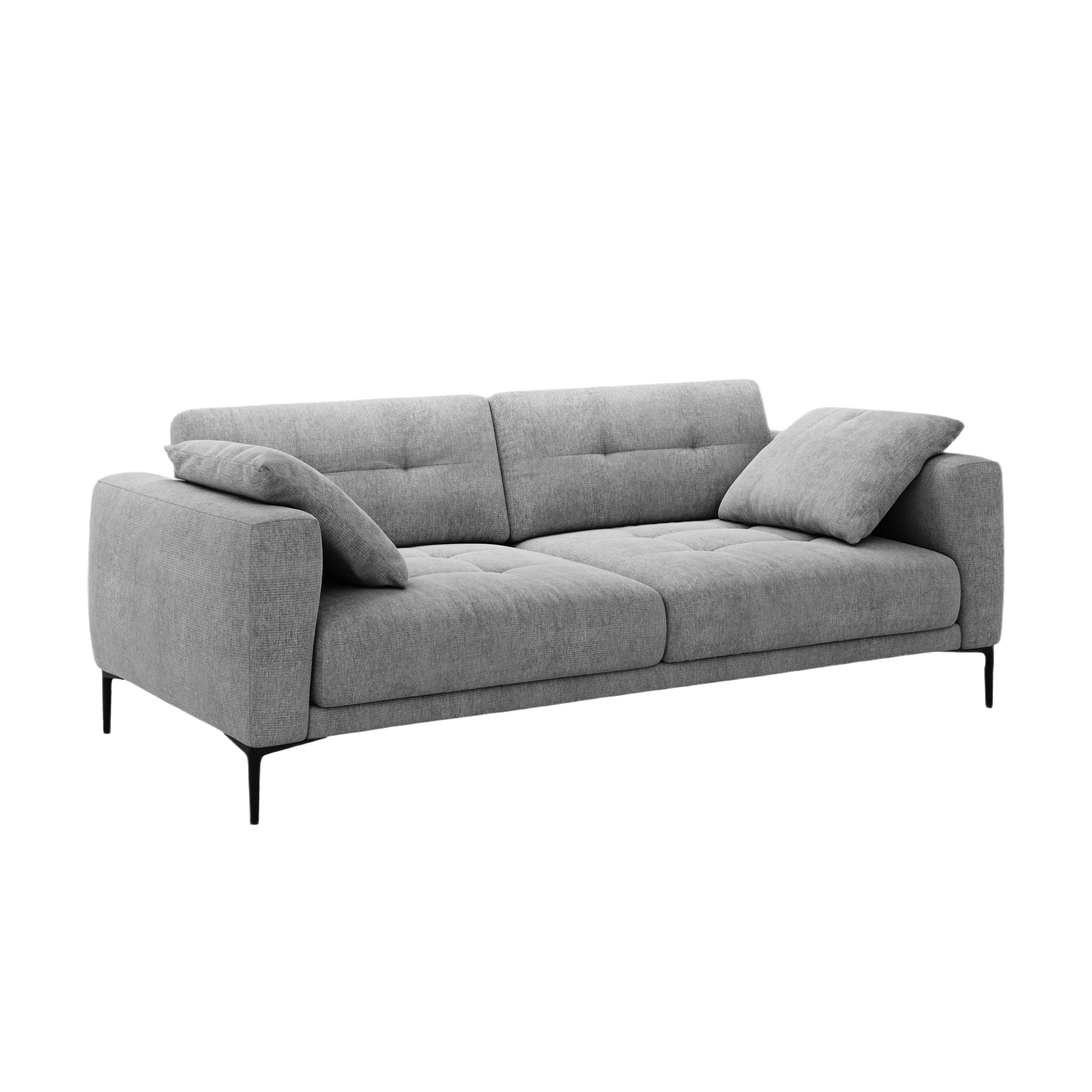 Sofa 4-osobowa BEMY szary szenil