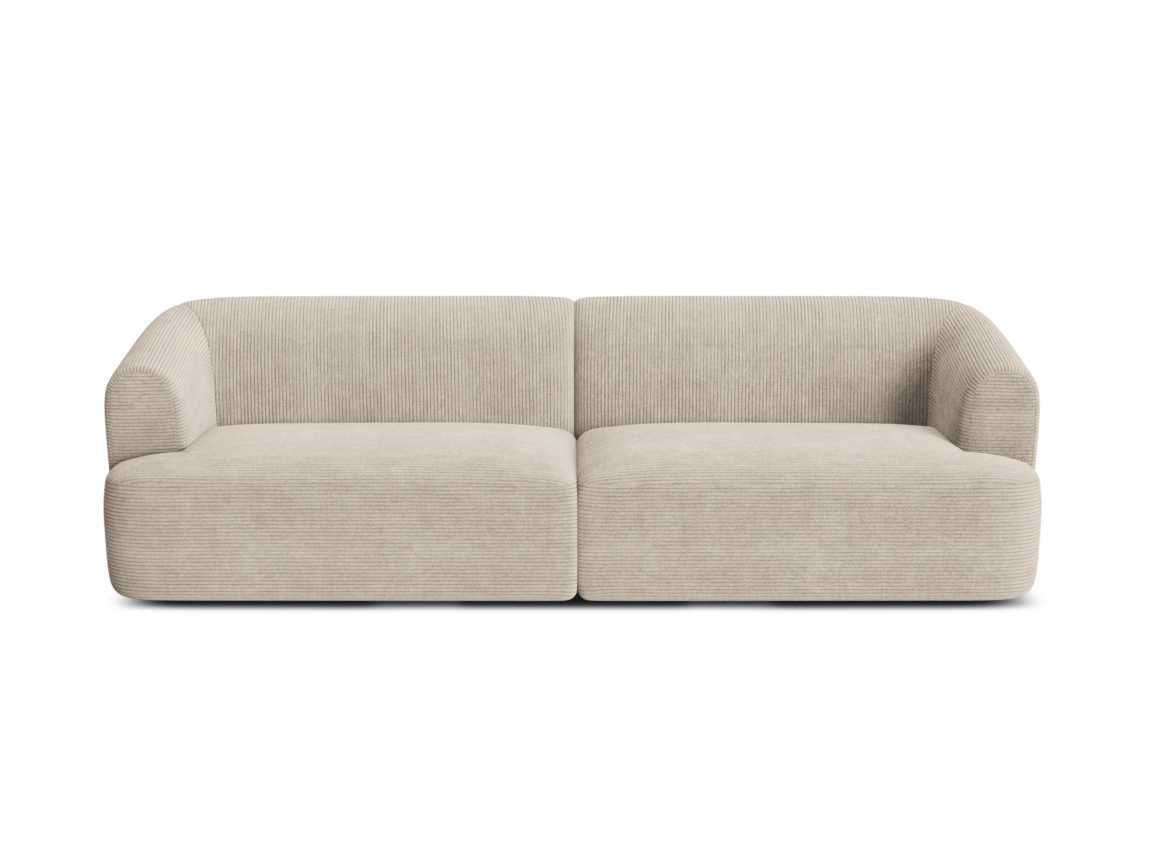 Sofa 4-osobowa CAMPI beżowy sztruks - Image 4